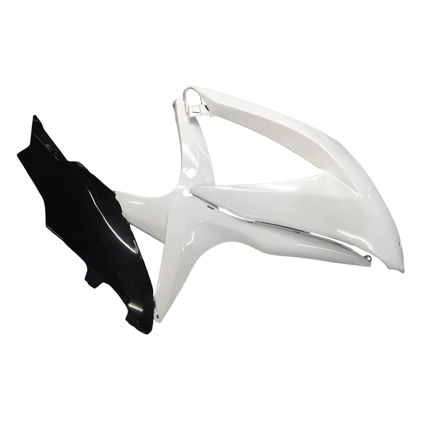 Carénages Amotopart 2008-2010 Suzuki GSXR 600 750 Blanc Noir GSXR Generic