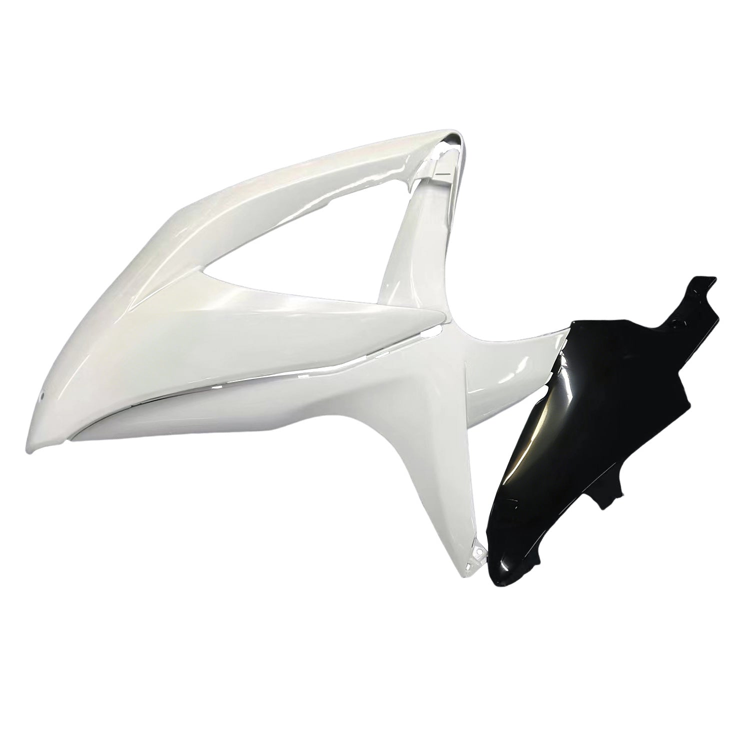 Carénages Amotopart 2008-2010 Suzuki GSXR 600 750 Blanc Noir GSXR Generic