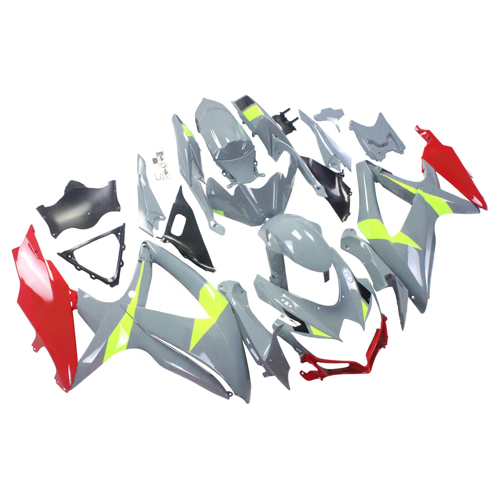 Zestaw owiewki wtrysku, ABS tworzyw sztucznych dla Suzuki GSXR 600/750 2008-2010 K8