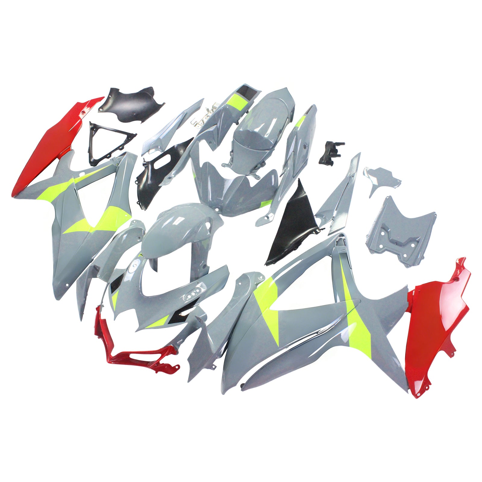 Zestaw owiewki wtrysku, ABS tworzyw sztucznych dla Suzuki GSXR 600/750 2008-2010 K8