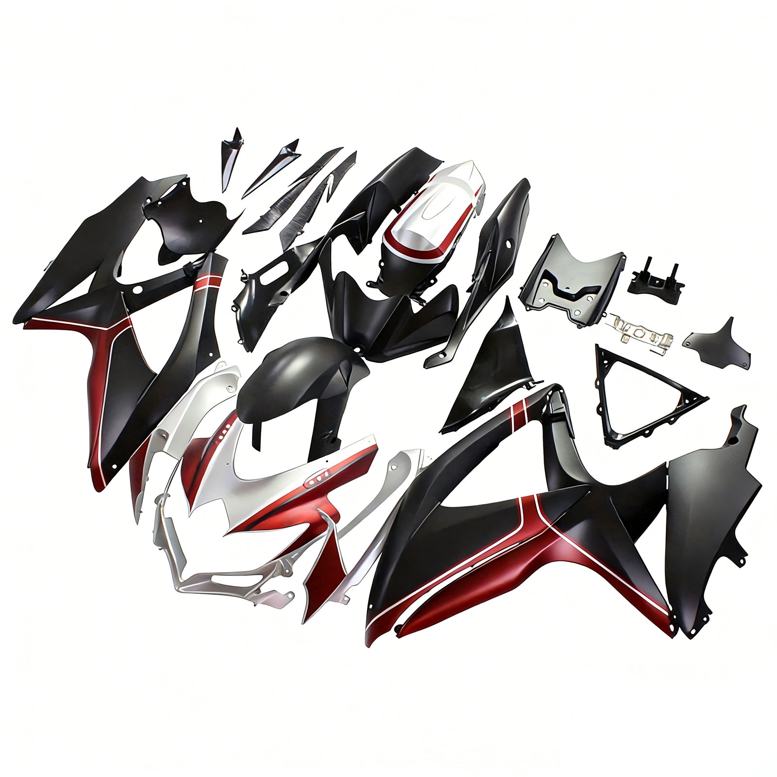 Injection Fairing Kit Bodywork Plastic ABS For Suzuki GSXR 600/750 2008-2010 K8