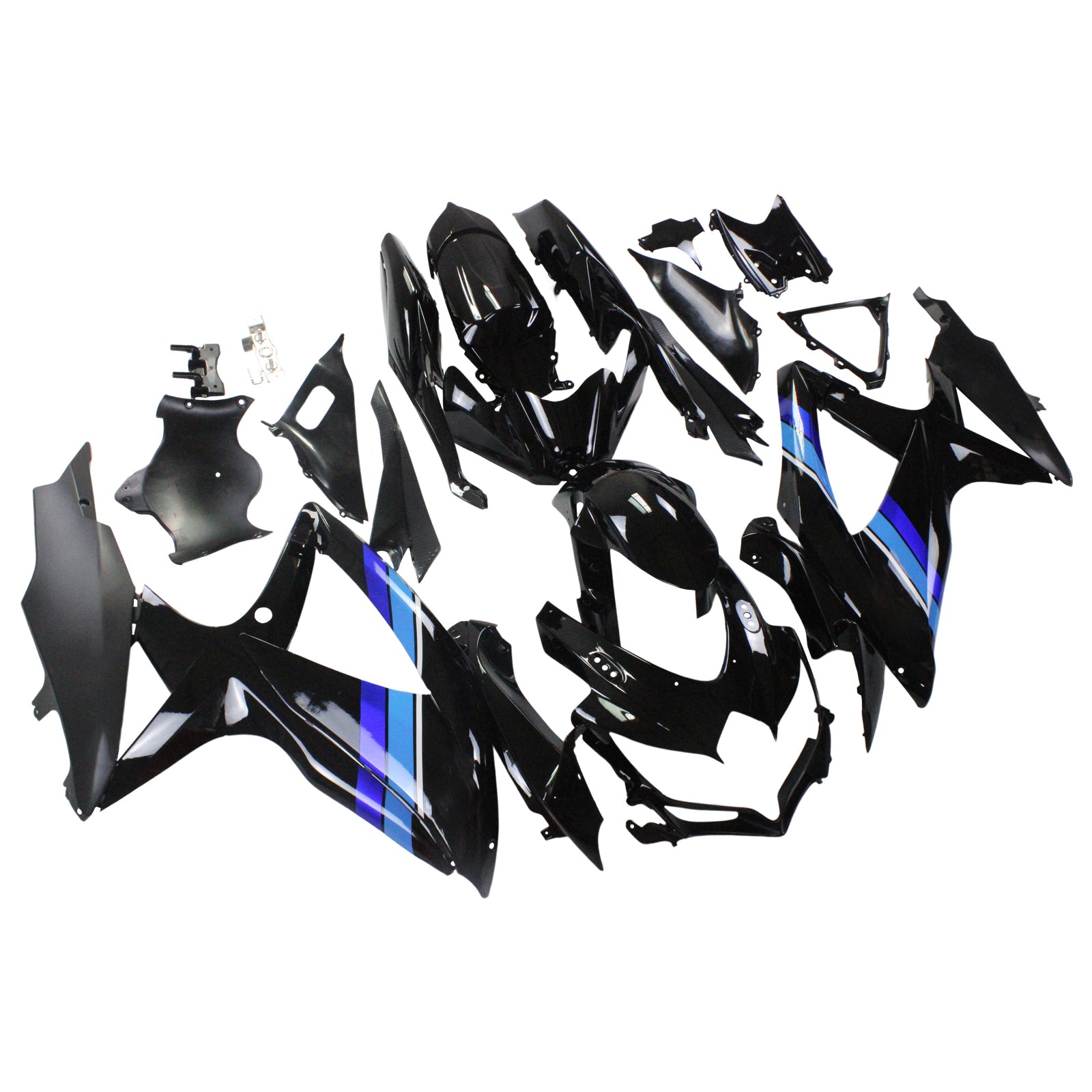 Amotopart Suzuki GSXR 600/750 2008-2010 Kit Plastic Bodest Abs K8