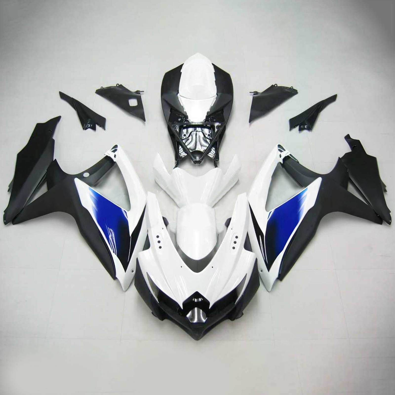 Komplet oklepa z vbrizgano ABS plastiko za Suzuki GSXR 600/750 2008-2010 K8