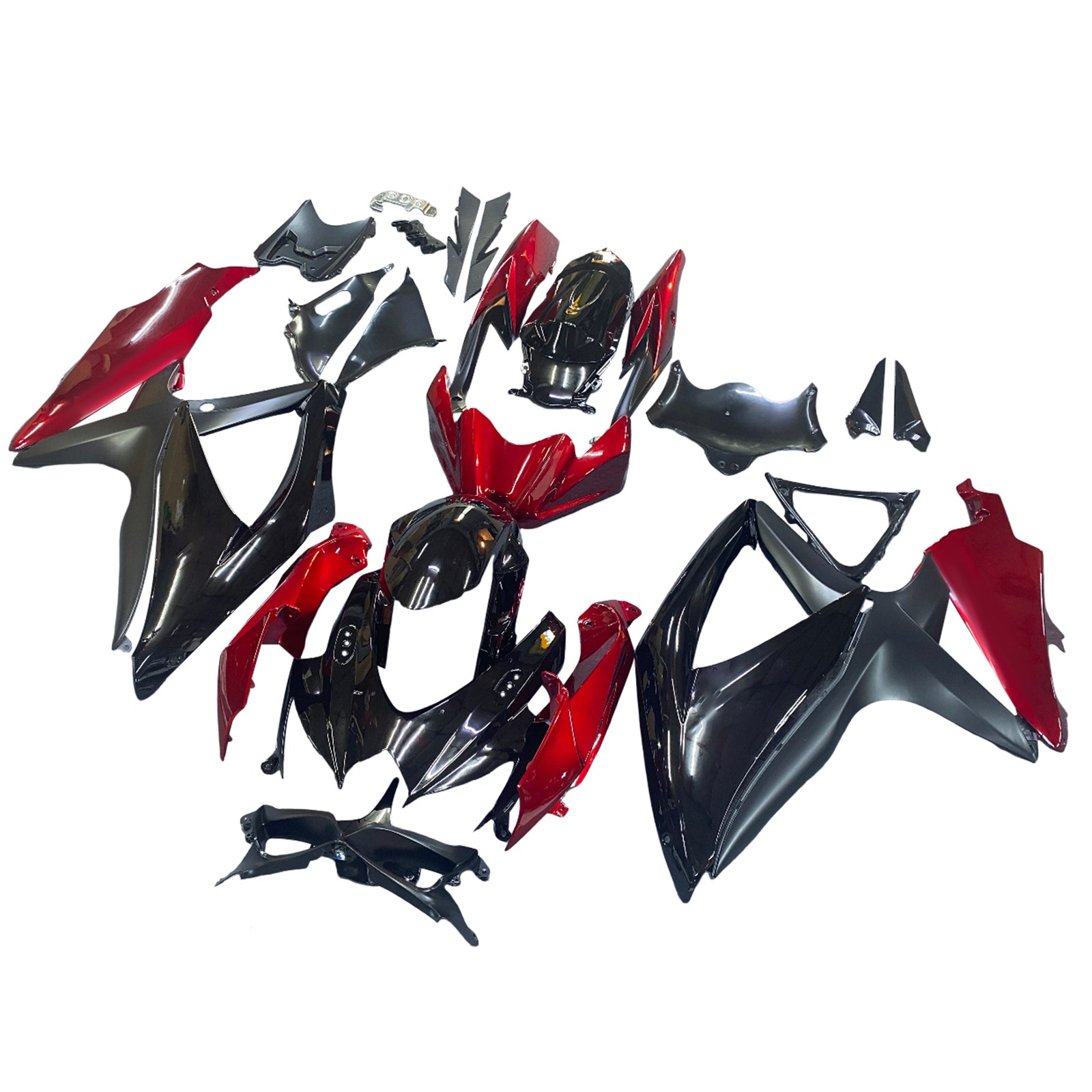 Vbrizgavanje kompleta za karoserijo plastični abs za Suzuki GSXR 600/750 2008-2010 K8