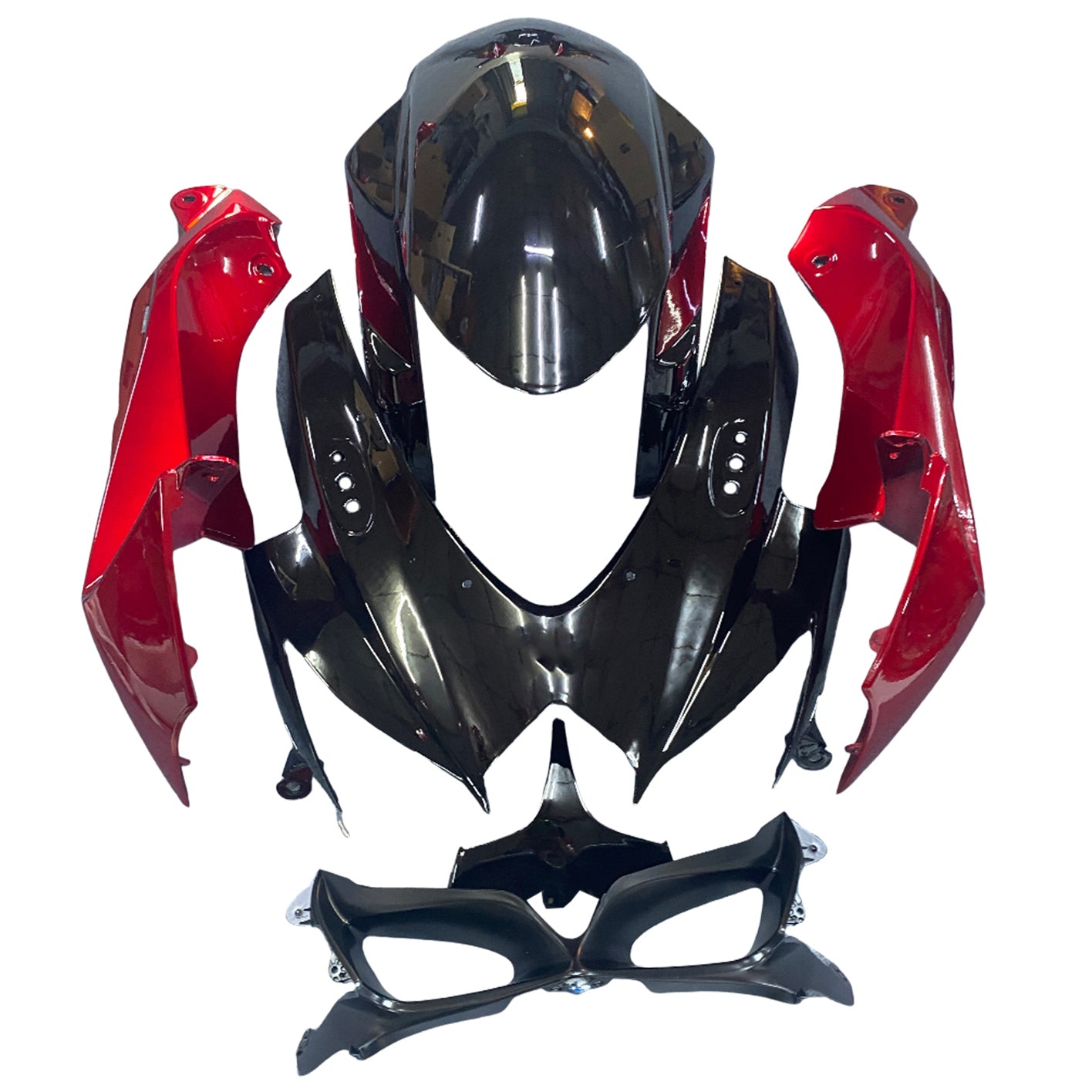 Vbrizgavanje kompleta za karoserijo plastični abs za Suzuki GSXR 600/750 2008-2010 K8