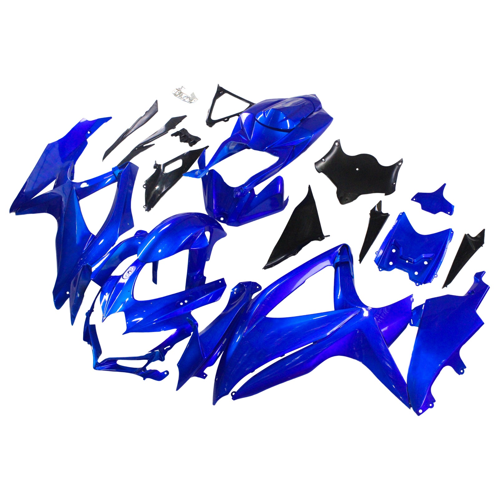 Amotopart Suzuki GSXR 600/750 2008-2010 Kit Plastic Bodest Abs K8