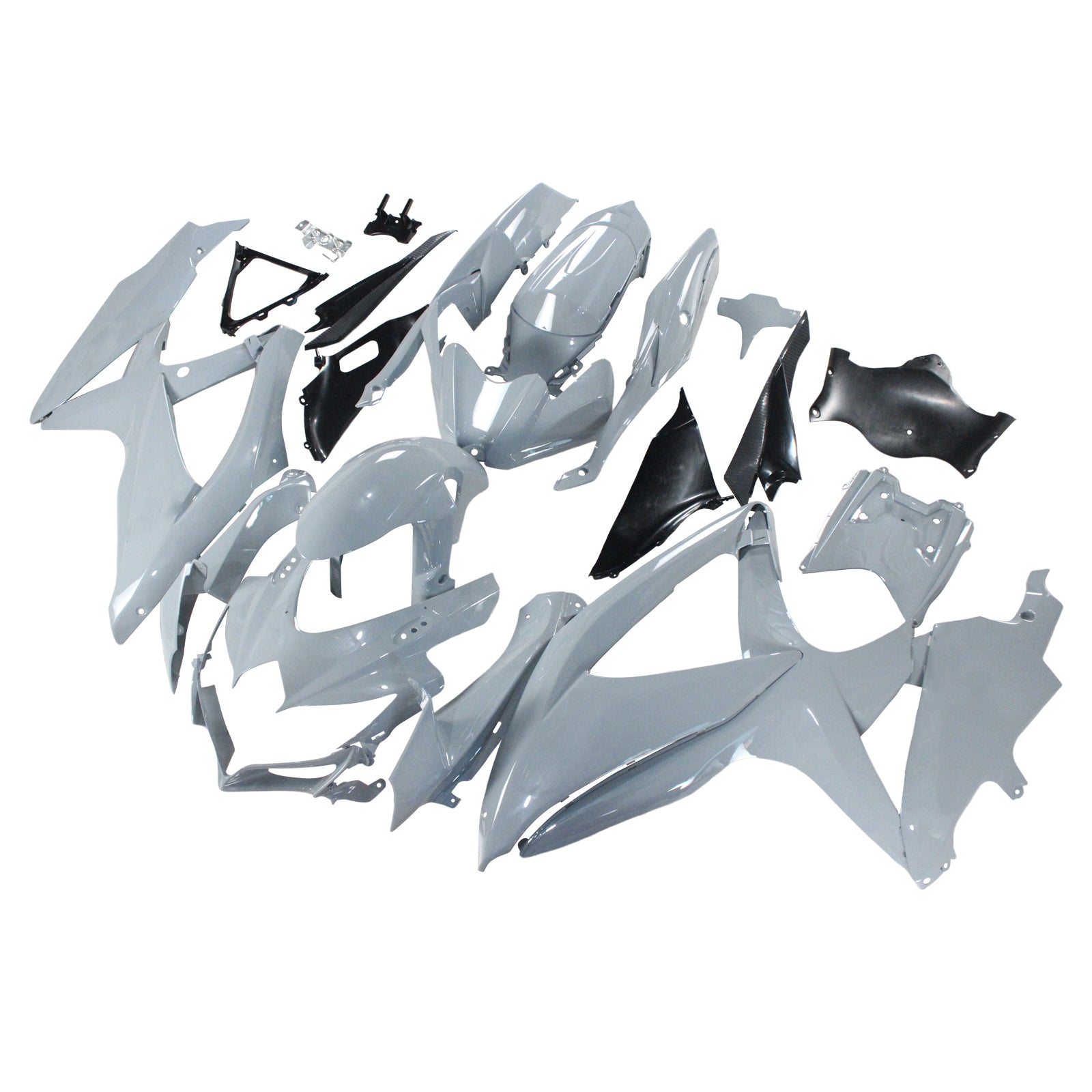 Amotopart Suzuki GSXR 600/750 2008-2010 Kit Carénage Carrosserie Plastique ABS K8