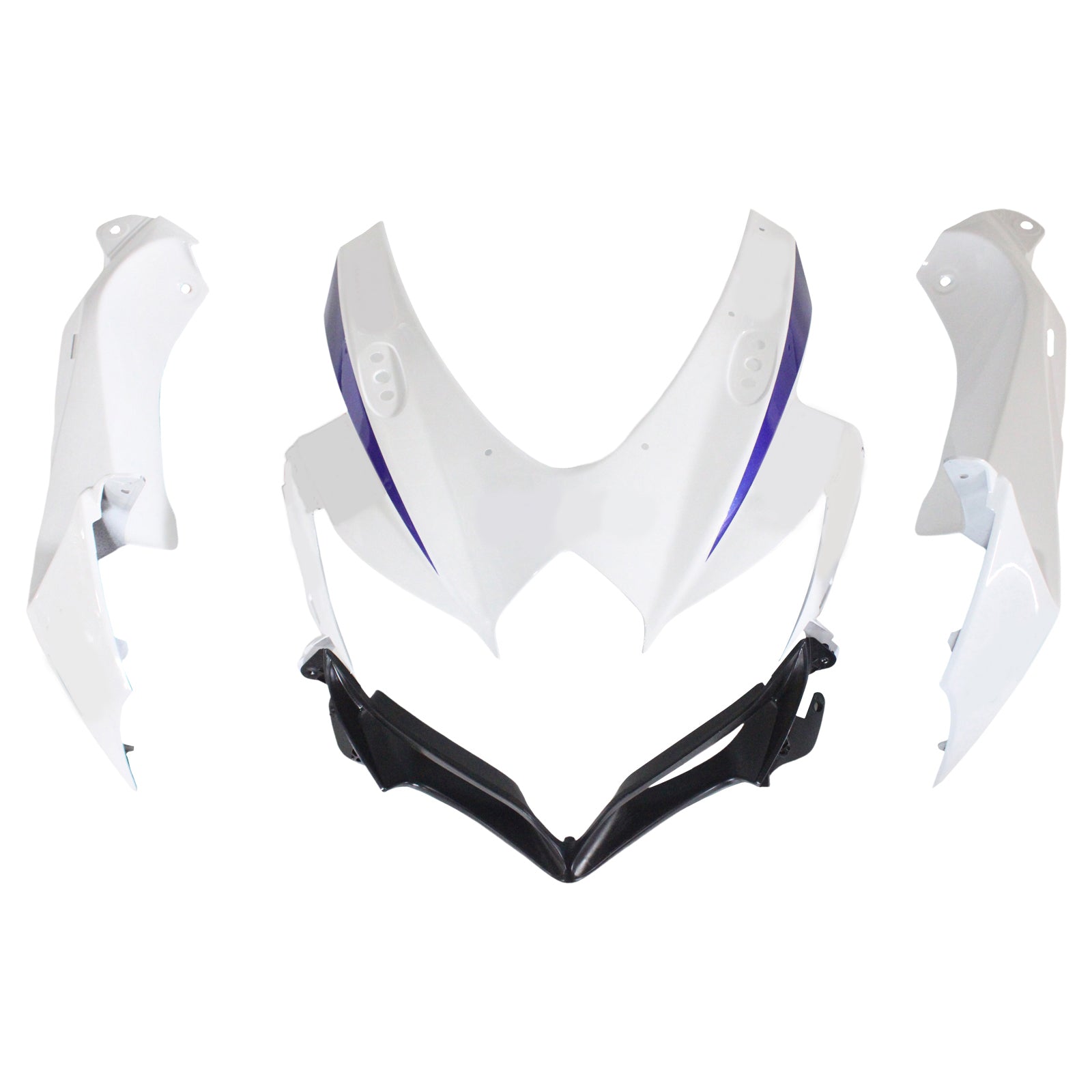 Amotopart Suzuki GSXR 600/750 2008-2010 Zestaw z tworzywa sztucznego ABS K8