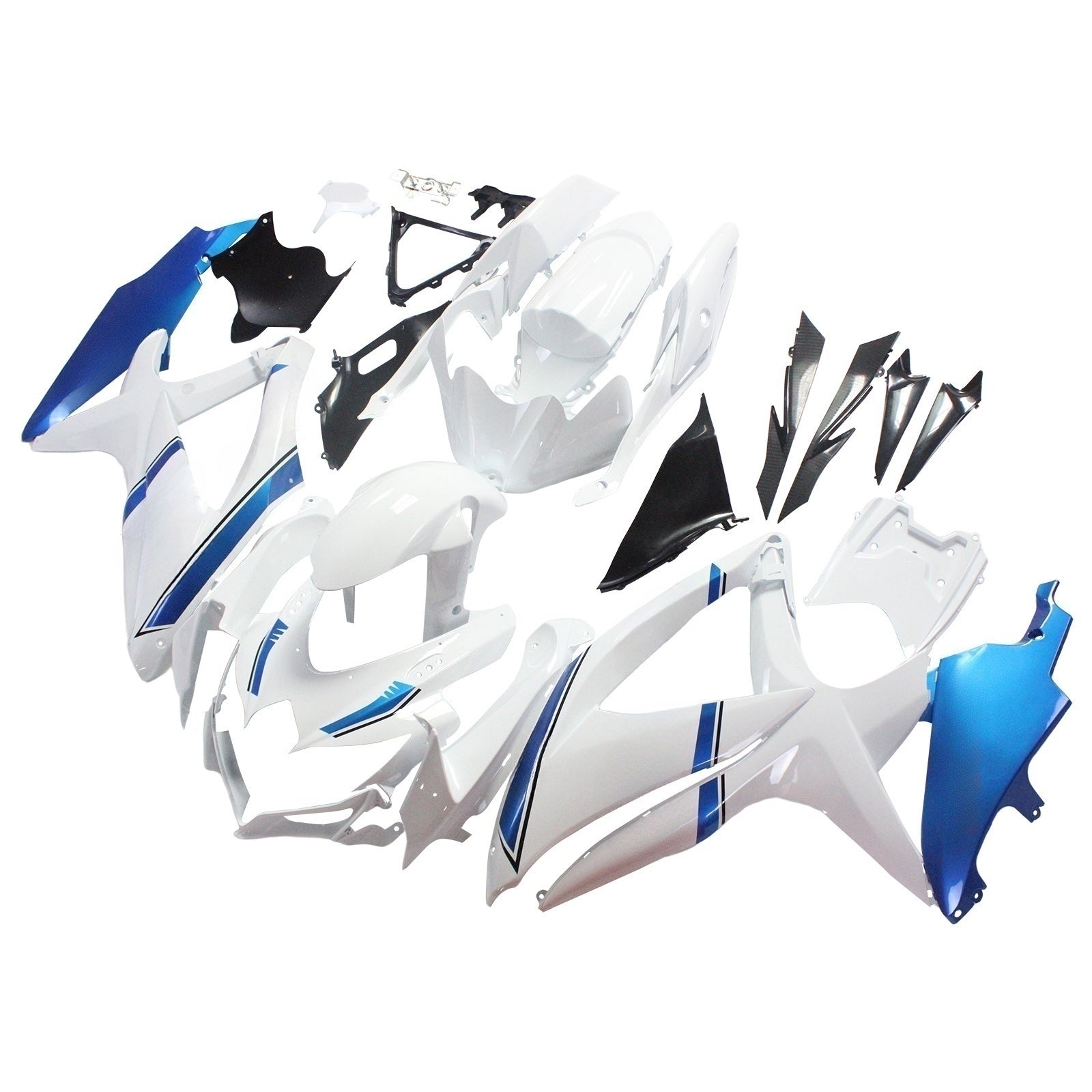 Amotopart Suzuki GSXR 600/750 2008-2010 Kit Plastic Bodest Abs K8