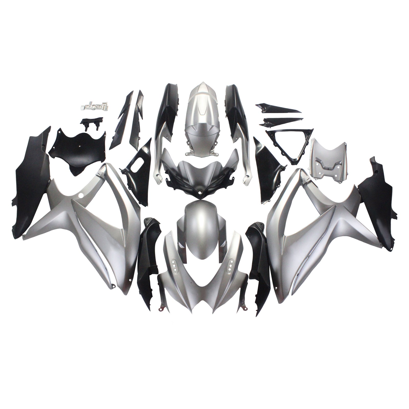 Amotopart Suzuki GSXR 600/750 2008-2010 Zestaw z tworzywa sztucznego ABS K8