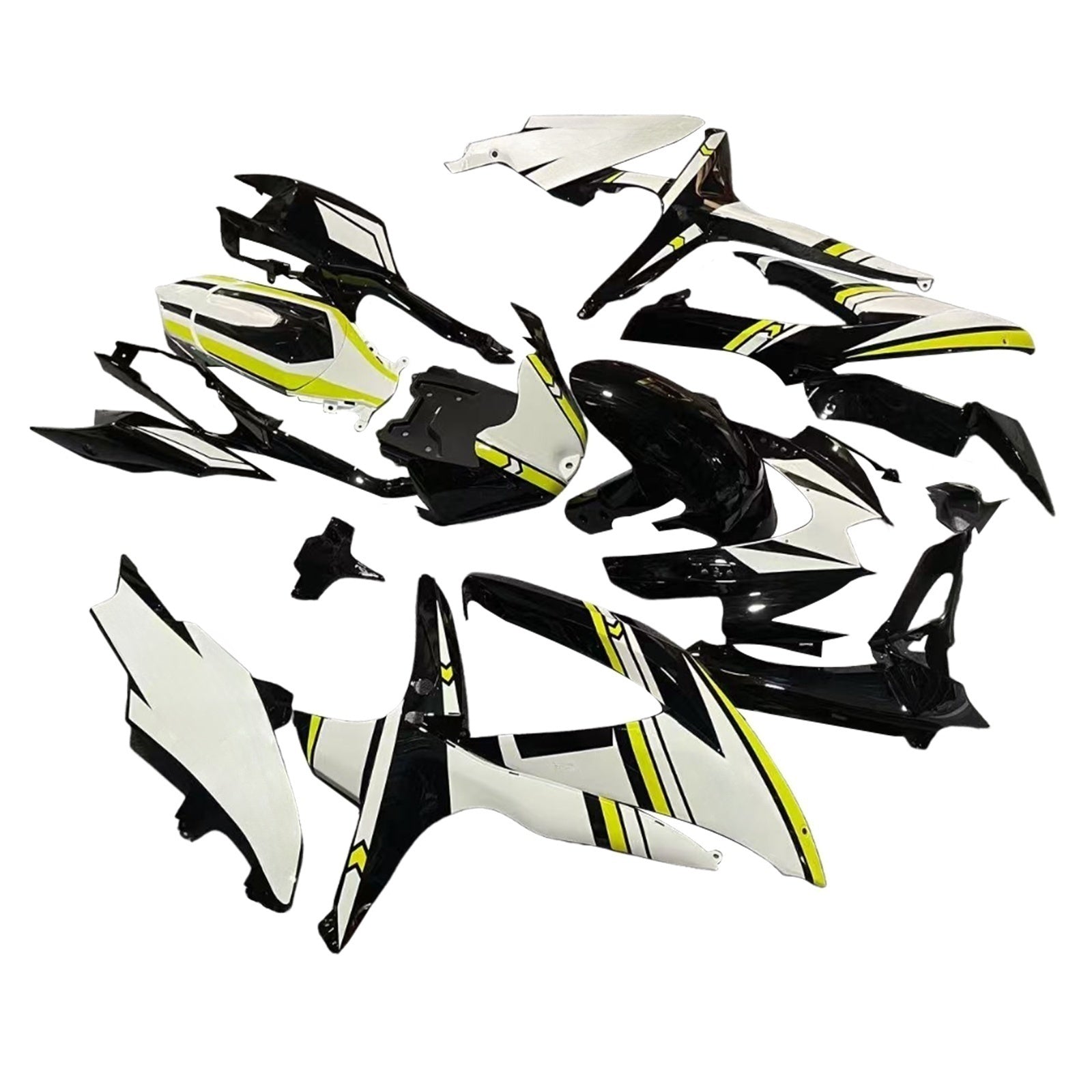 Amotopart Suzuki GSXR 600/750 2008-2010 K8 ABS muovinen korin suojasarja