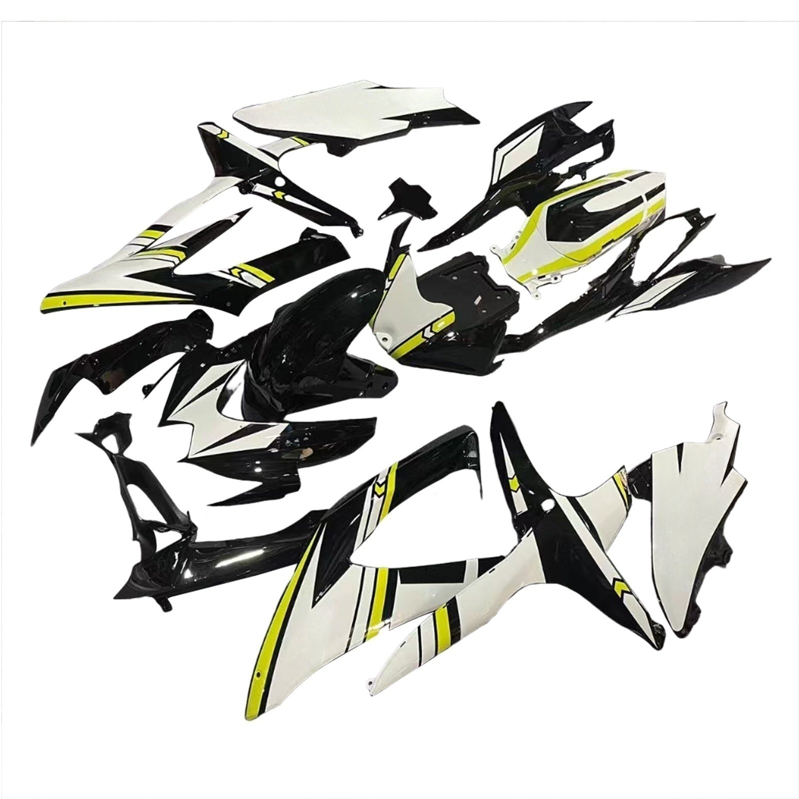 Amotopart Suzuki GSXR 600/750 2008-2010 K8 ABS muovinen korin suojasarja