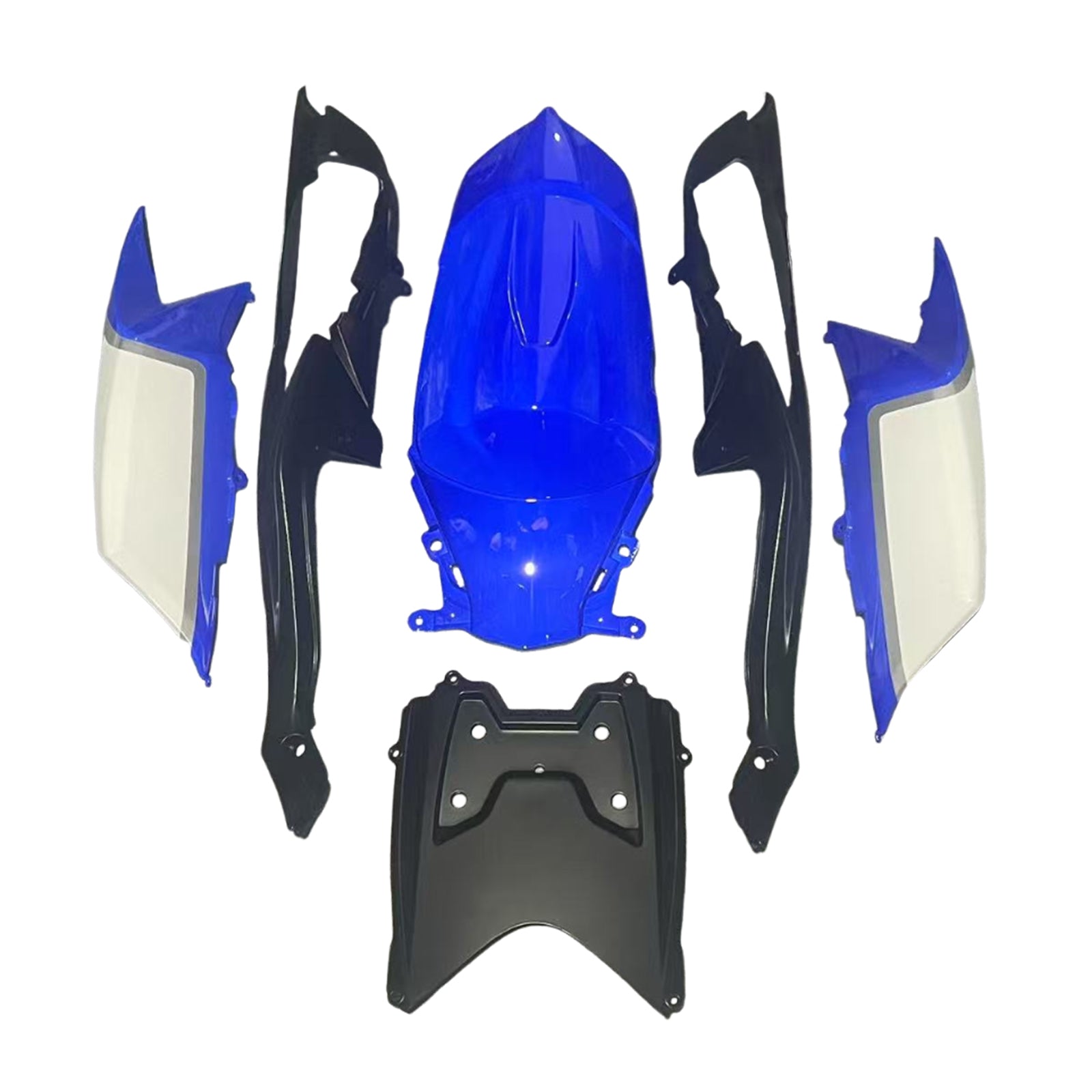 2008-2010 Suzuki GSXR 600/750 K8 Kit de carénage injection Bodywork Abs en plastique