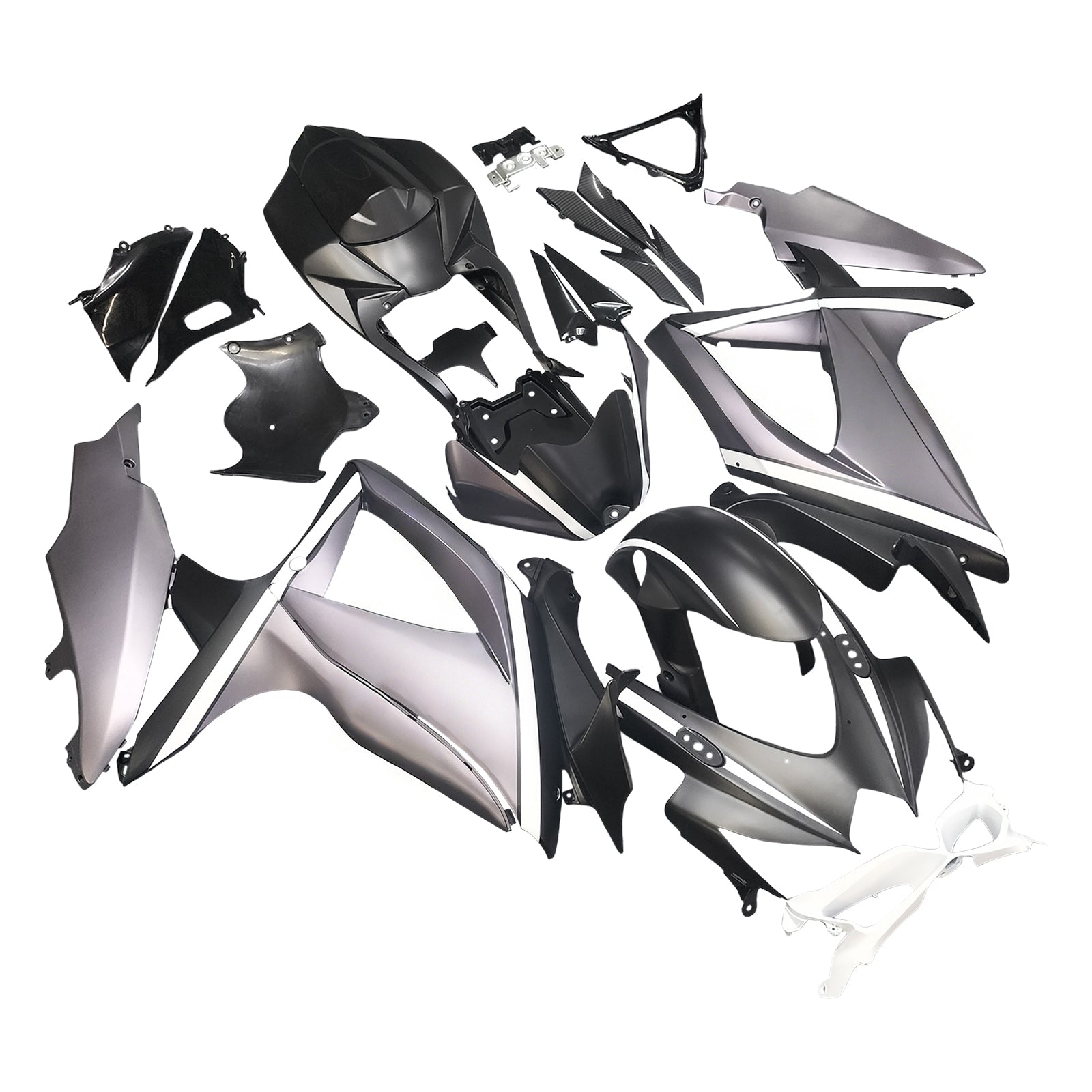 2008-2010 Suzuki GSXR 600/750 K8 Kit de carénage injection Bodywork Abs en plastique