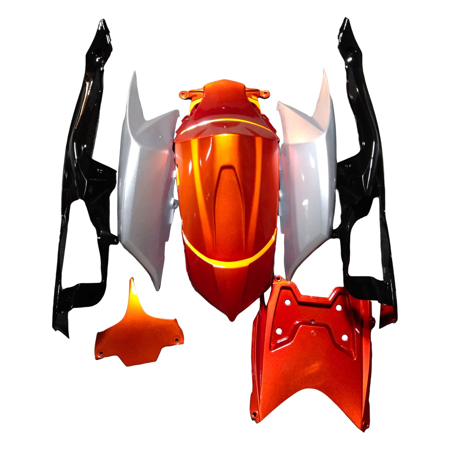 Kit carena iniezione Suzuki GSXR 600/750 K8 2008-2010 Carrozzeria in plastica ABS