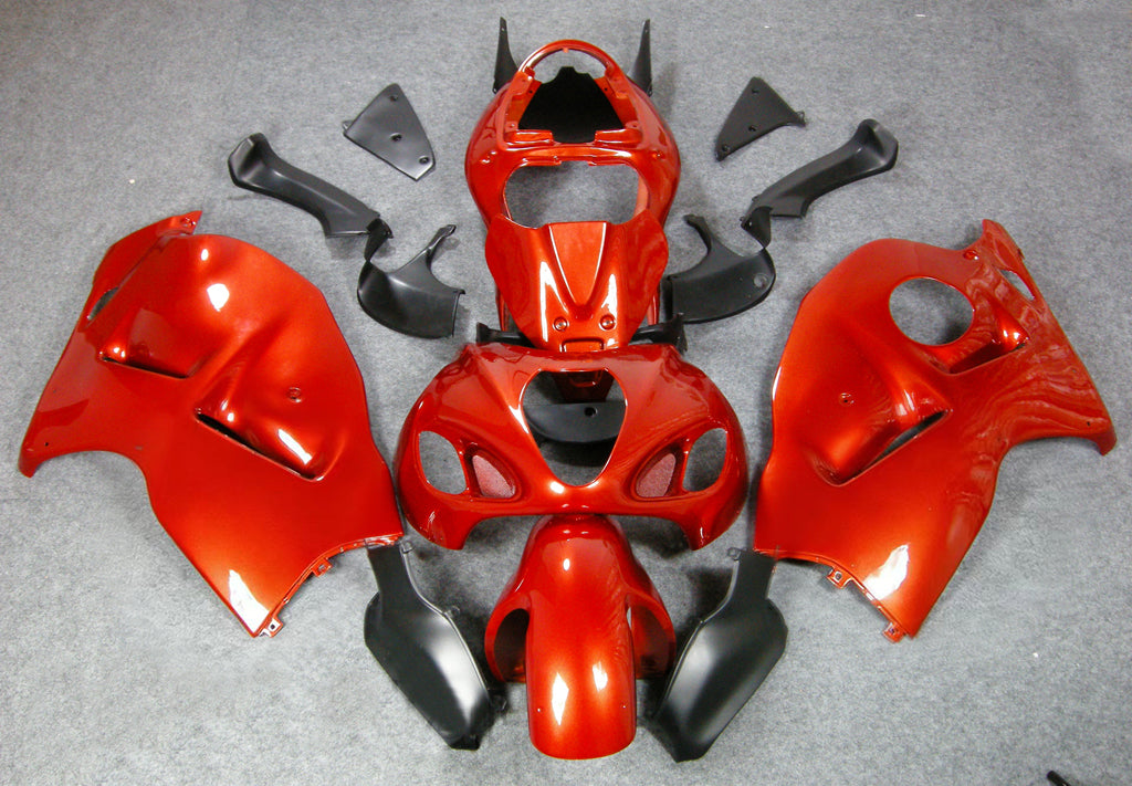 Carénages Amotopart 1999-2007 Suzuki GSX1300 Hayabusa Orange Métallique Hayabusa Generic