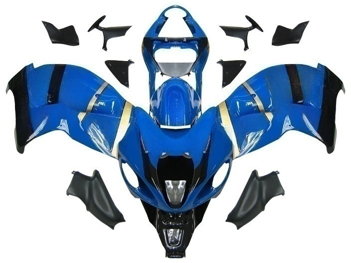 Carénages Amotopart 1999-2007 Suzuki GSX1300 Hayabusa Bleu Rizla Generic