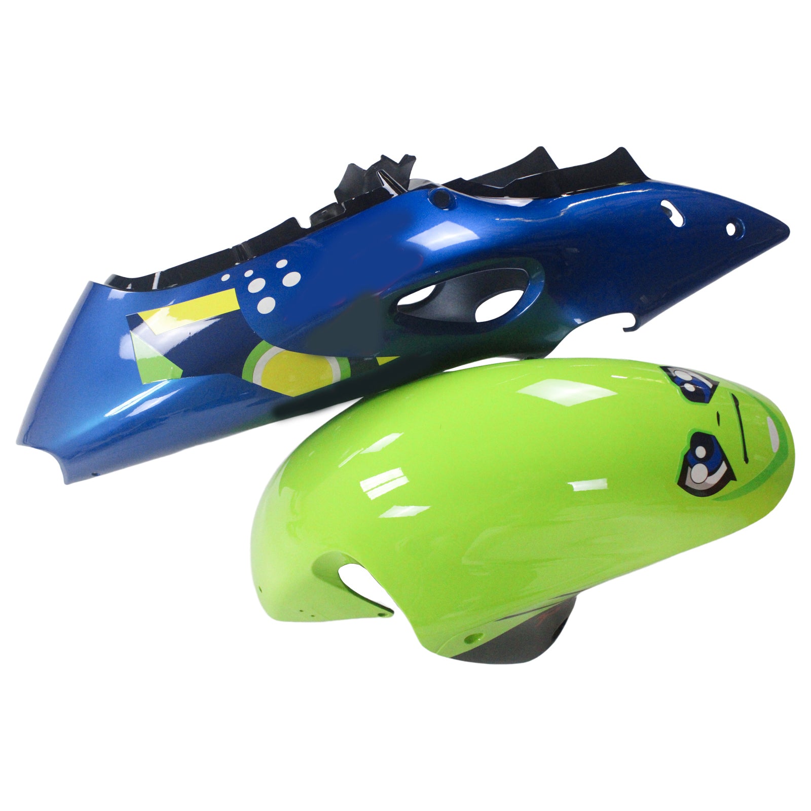 Amotopart Suzuki Hayabusa GSXR1300 1999-2007 Kit carena carrozzeria in plastica ABS