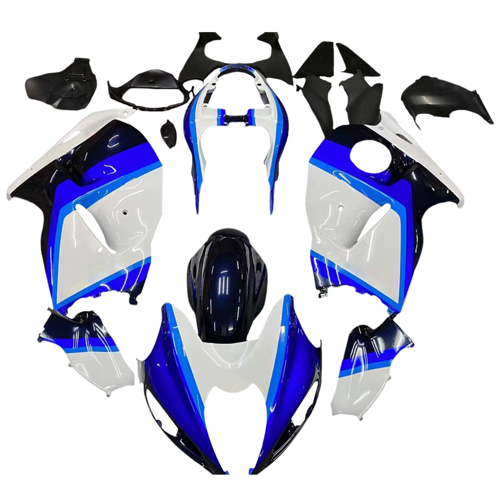 Amotopart Suzuki Hayabusa GSXR1300 1999-2007 ABS kunststof carrosseriekuipset