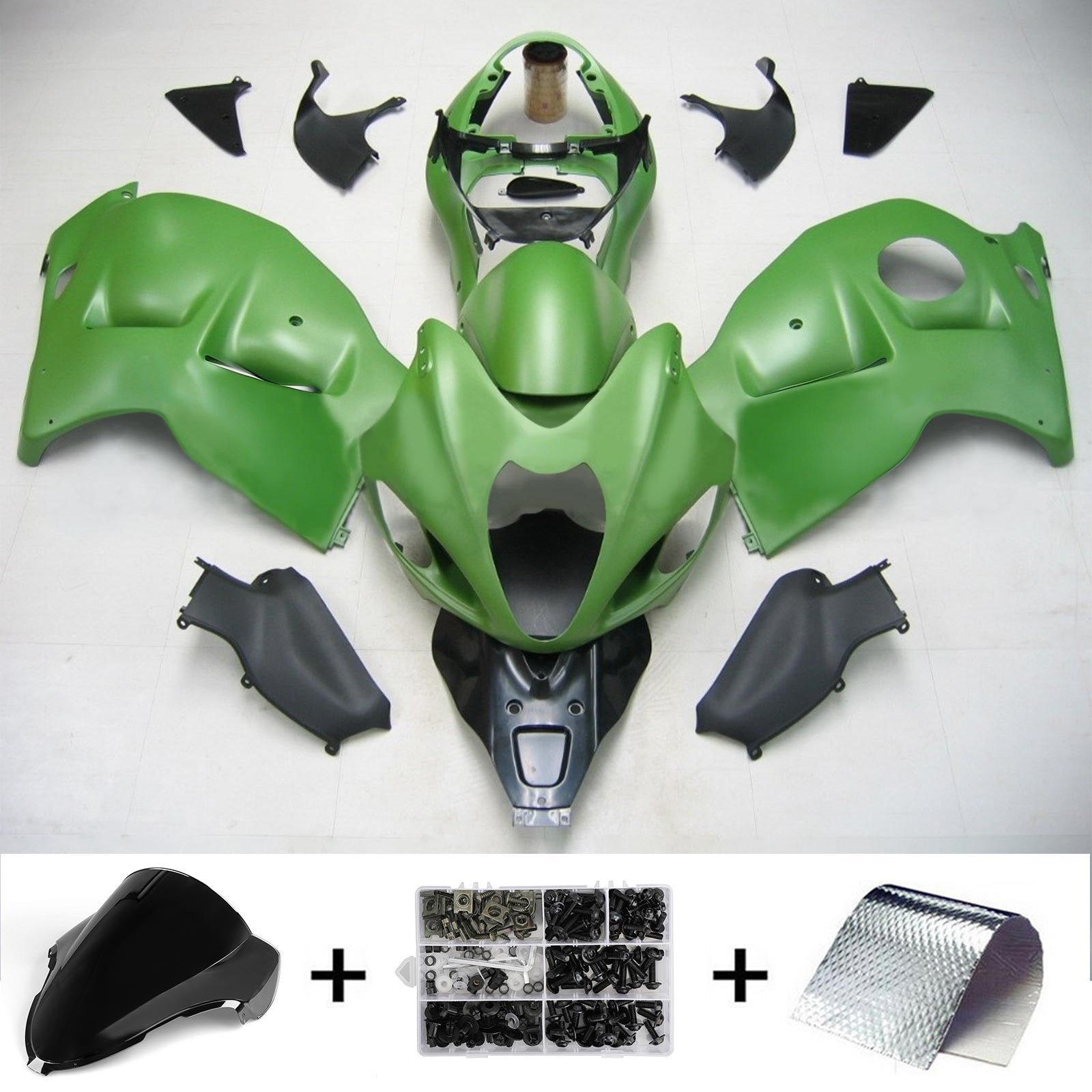 Amotopart Suzuki Hayabusa GSXR1300 1999-2007 ABS kunststof carrosseriekuipset