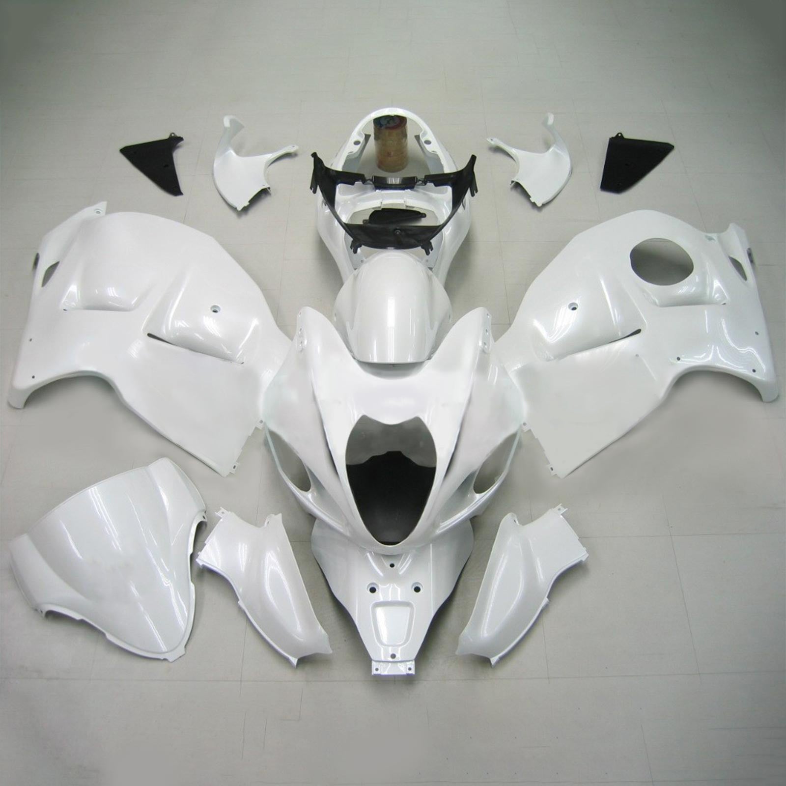 Amotopart Suzuki Hayabusa GSXR1300 1999-2007 Kit Carénage Carrosserie Plastique ABS