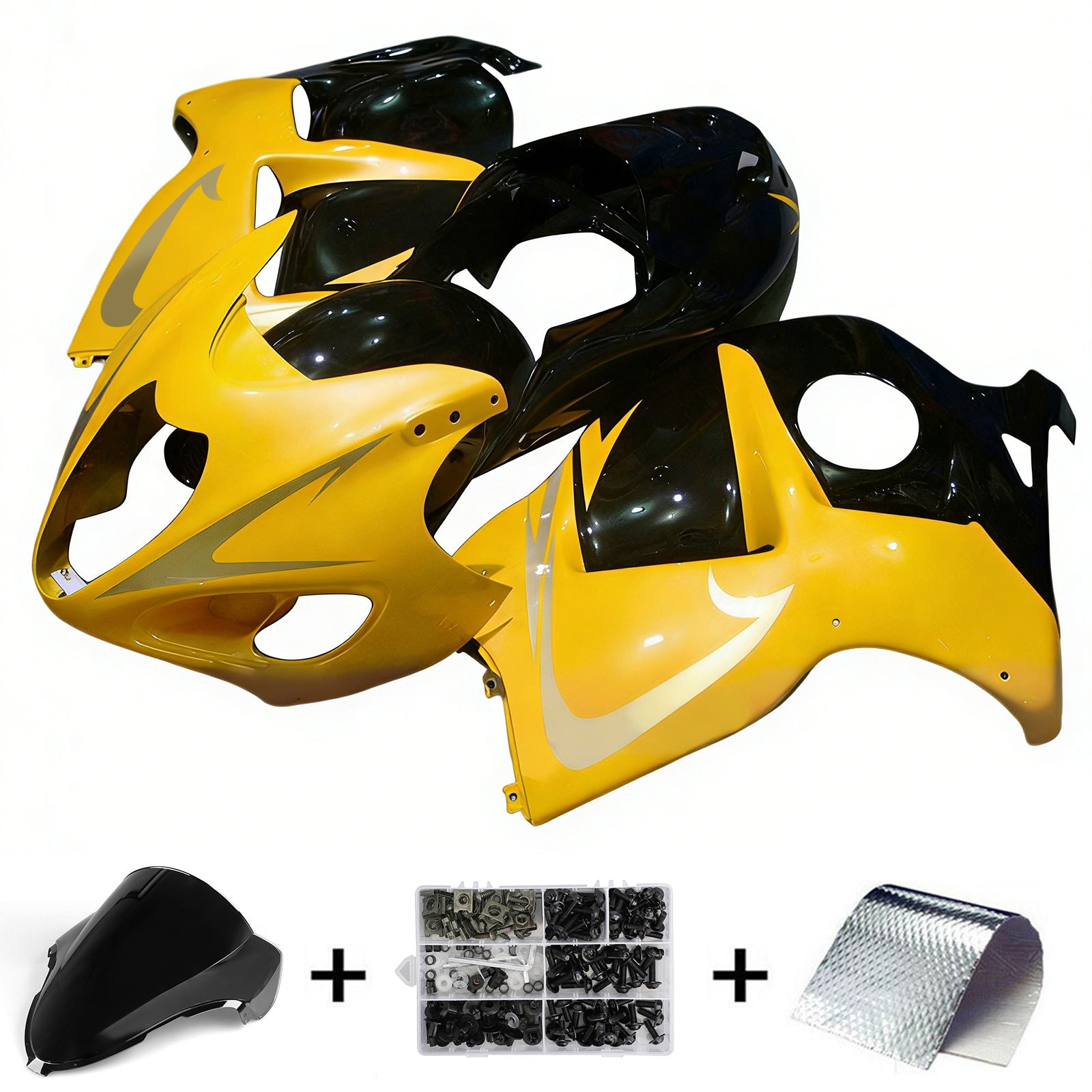 1999-2007 Suzuki Hayabusa GSX1300R Kit de carénage d'injection carrosserie plastique ABS