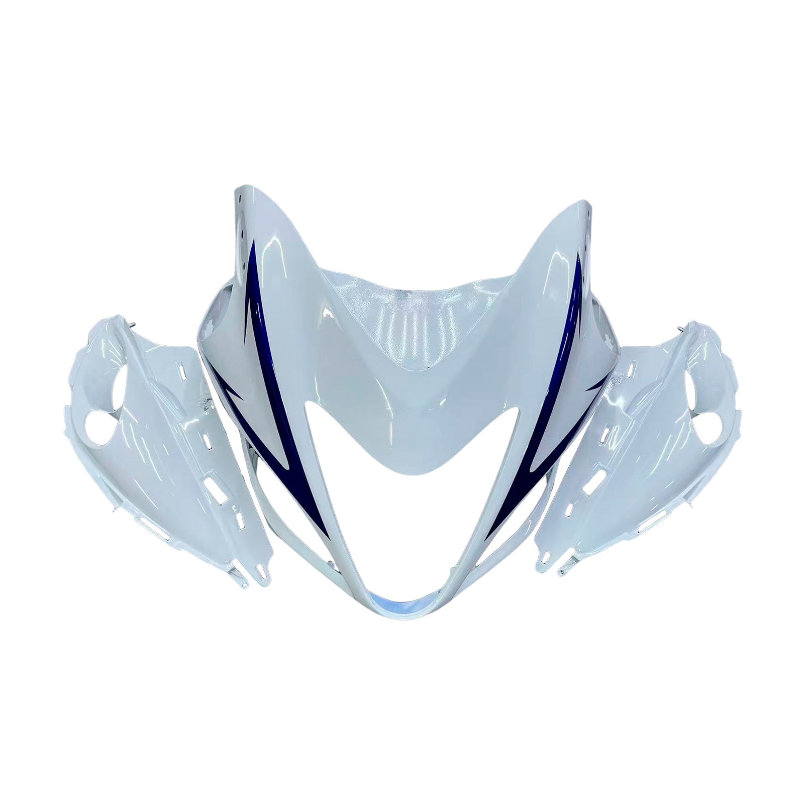 Carene Amotopart 2008-2020 Suzuki GSX 1300 Hayabusa Bianco Grigio Blu Generico