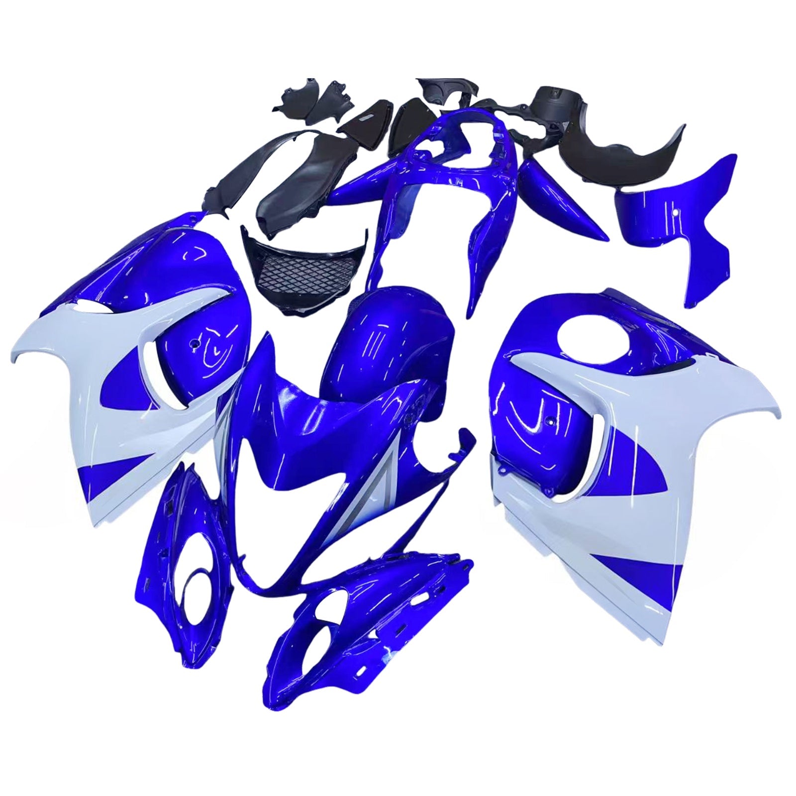 Amotopart Suzuki Hayabusa GSX1300R 2008-2020 ABS muovinen korin suojasarja