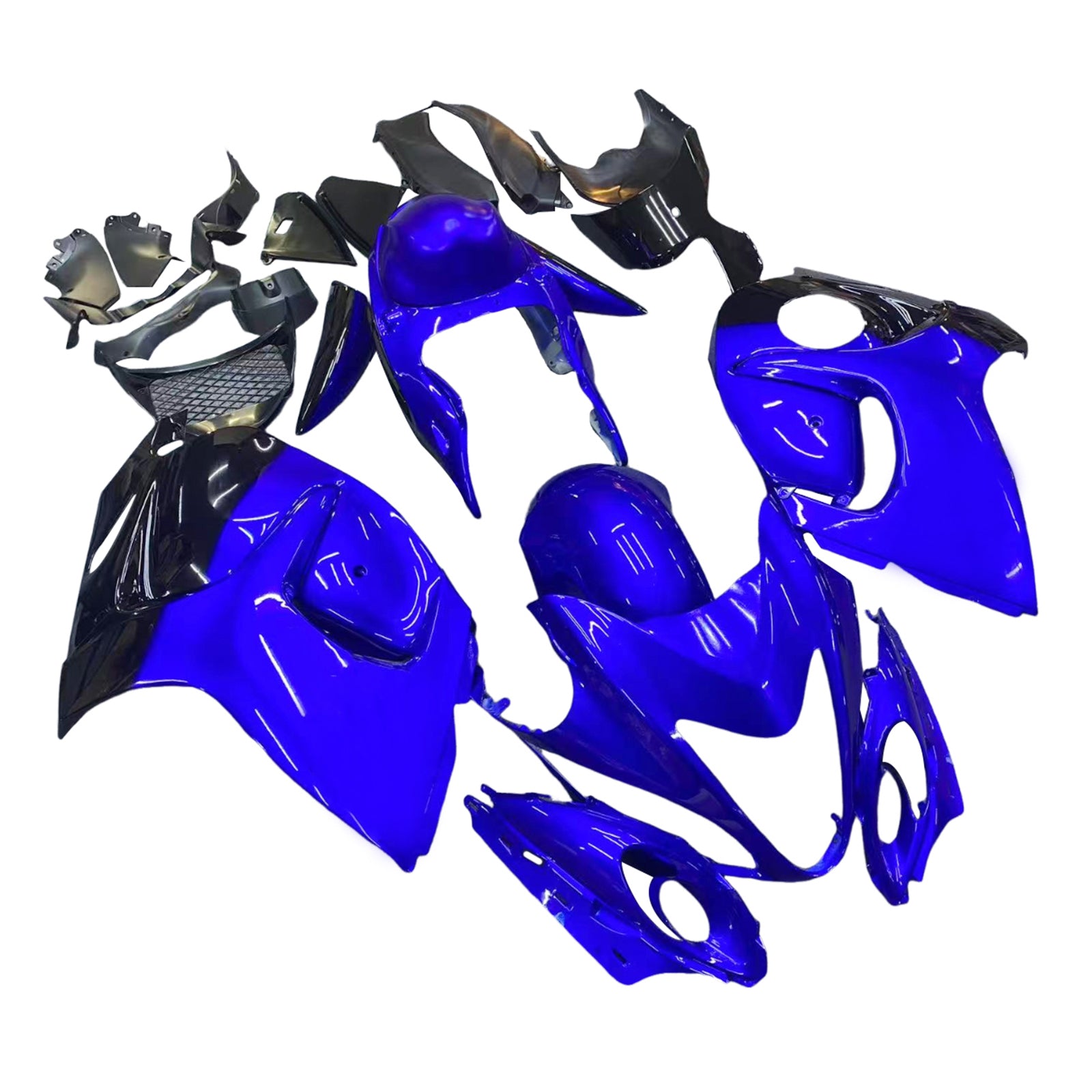 Amotopart Suzuki Hayabusa GSX1300R 2008-2020 ABS muovinen korin suojasarja