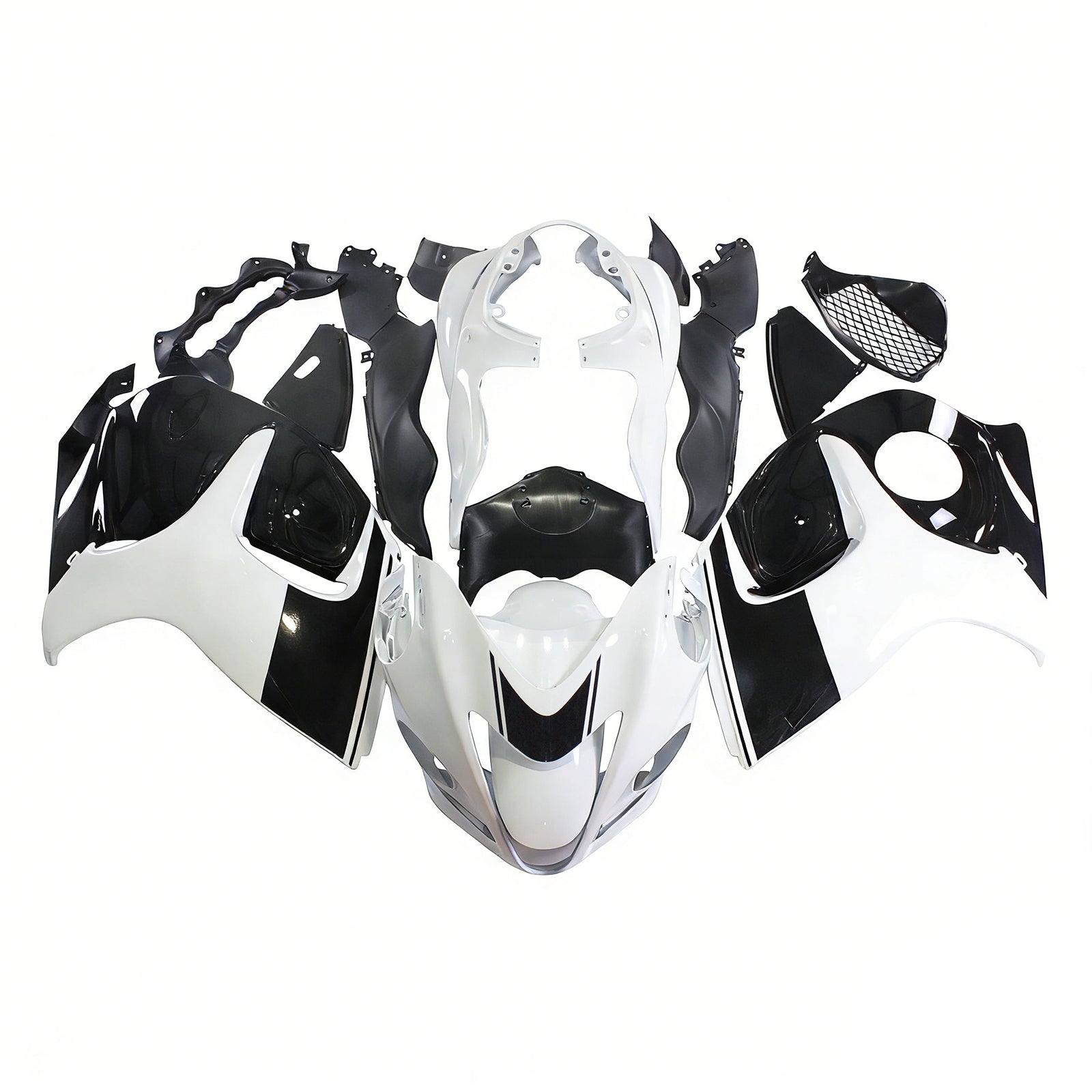 Amotopart Suzuki Hayabusa GSXR1300 2008-2020 Kit de carénage Carrosserie Plastique ABS