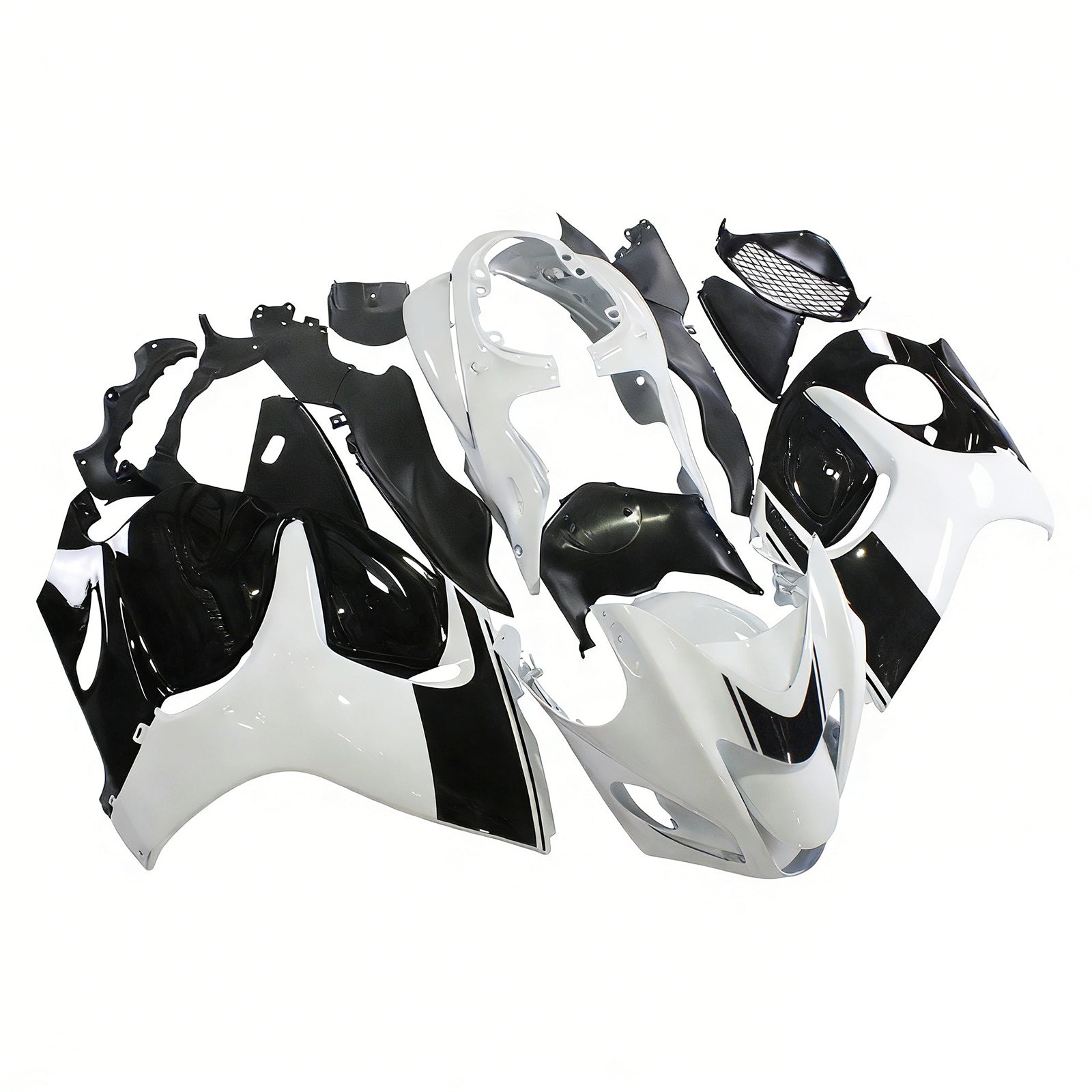 Amotopart Suzuki Hayabusa GSXR1300 2008-2020 Kit de carénage Carrosserie Plastique ABS