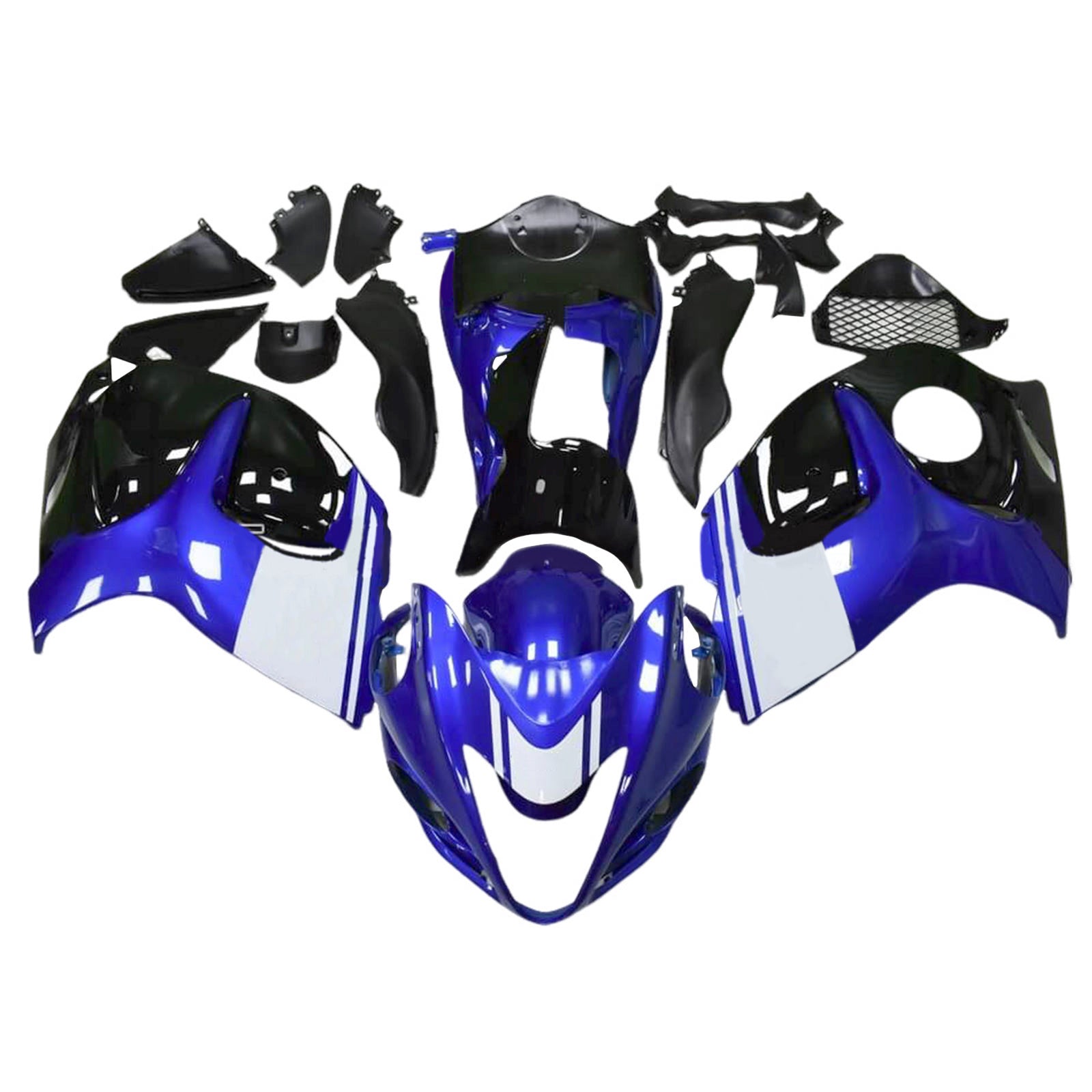 Kit de carénage d'injection Suzuki Hayabusa GSX1300R 2008-2020, carrosserie en plastique ABS