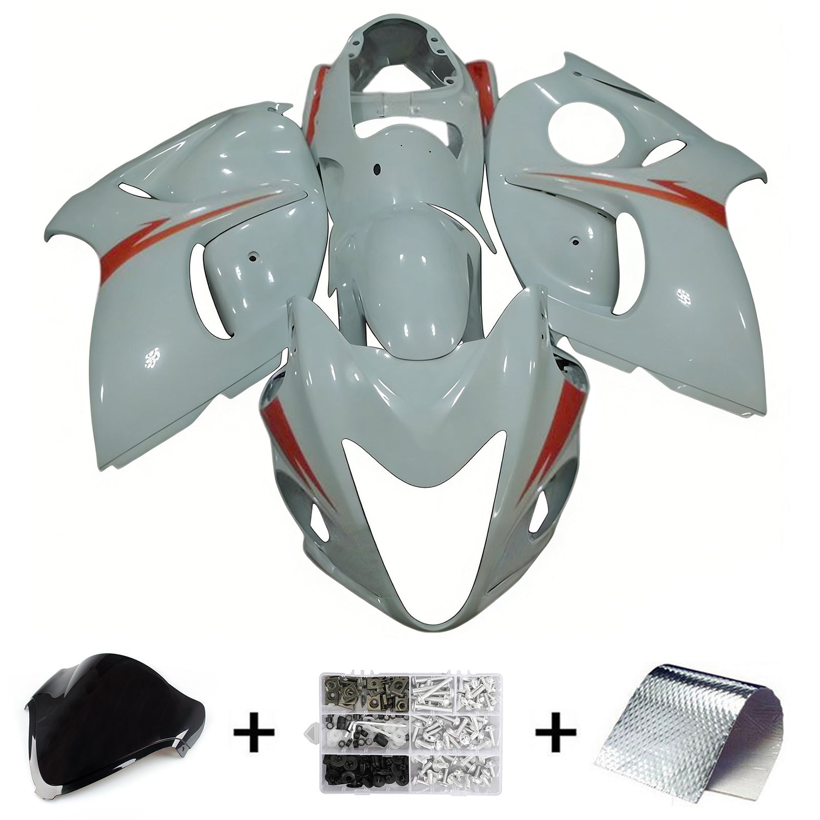 2008-2020 Suzuki Hayabusa GSX1300R Kit van plastic lichaamsinjectie