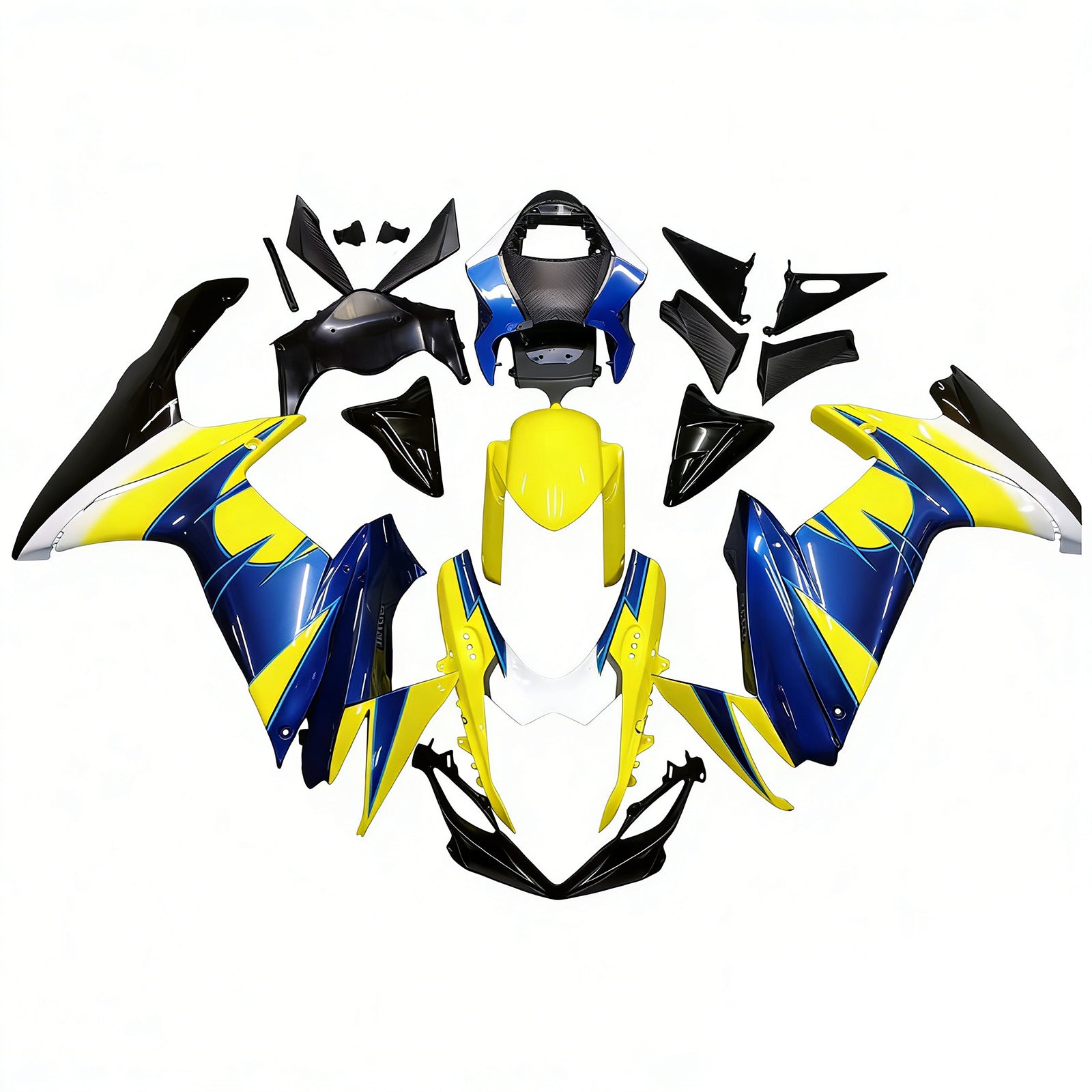 FAX ABS muovinen korin ruiskutussuojasarja Suzuki GSXR 600/750 2011-2025 K11