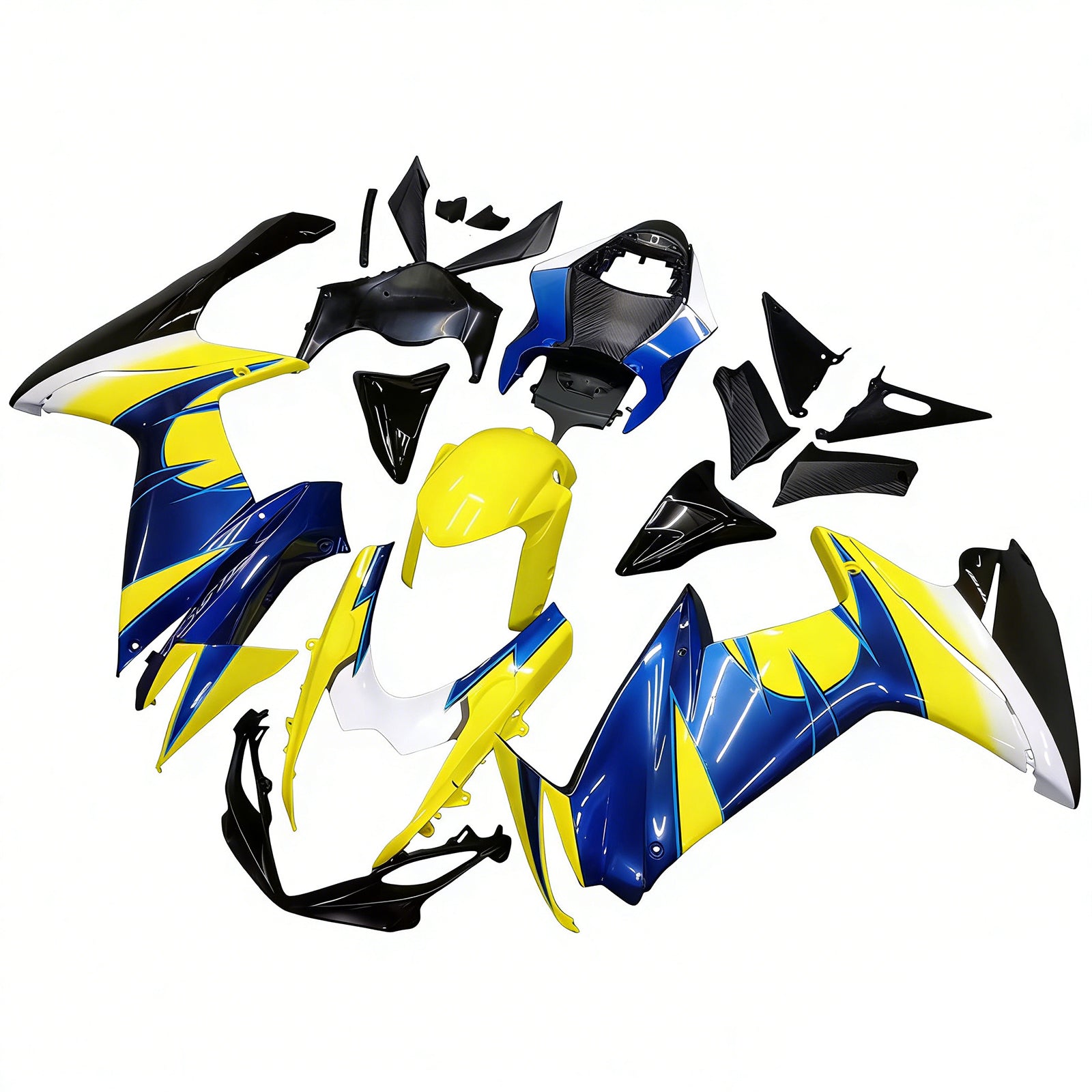 FAX ABS muovinen korin ruiskutussuojasarja Suzuki GSXR 600/750 2011-2025 K11