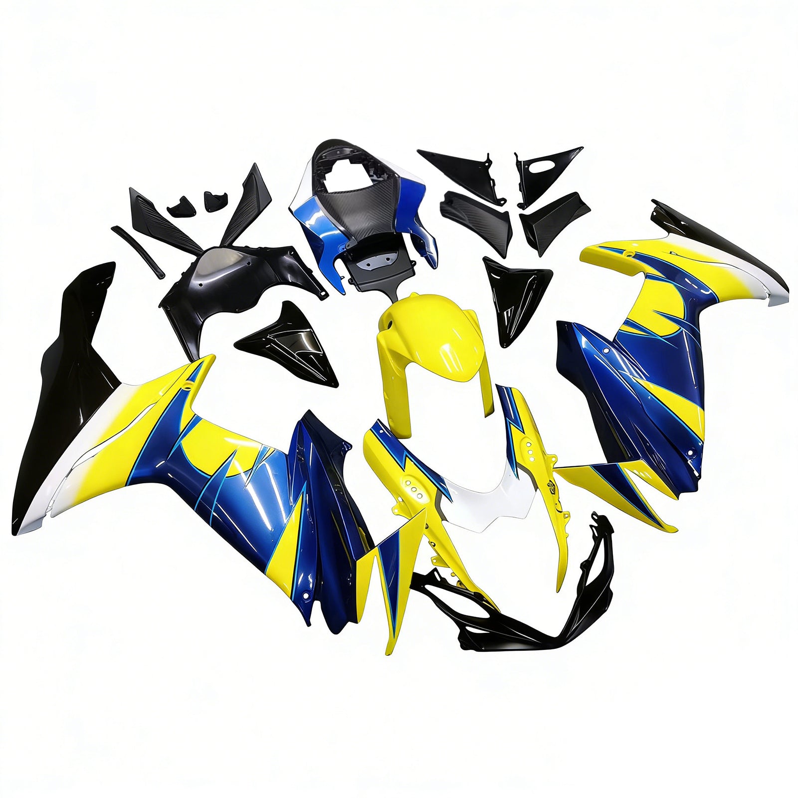 FAX ABS muovinen korin ruiskutussuojasarja Suzuki GSXR 600/750 2011-2025 K11