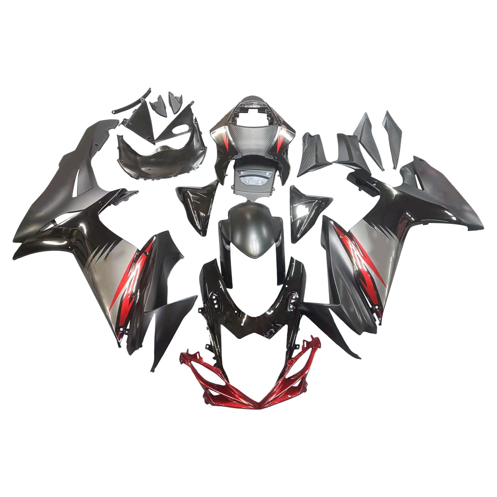 FAX ABS muovinen korin ruiskutussuojasarja Suzuki GSXR 600/750 2011-2025 K11