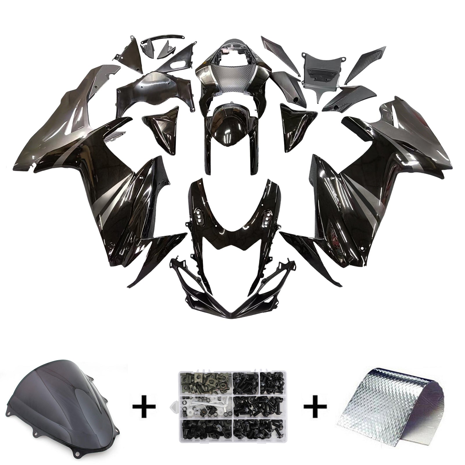 FAX Komplet za brizganje karoserije iz ABS plastike za Suzuki GSXR 600/750 2011-2025 K11