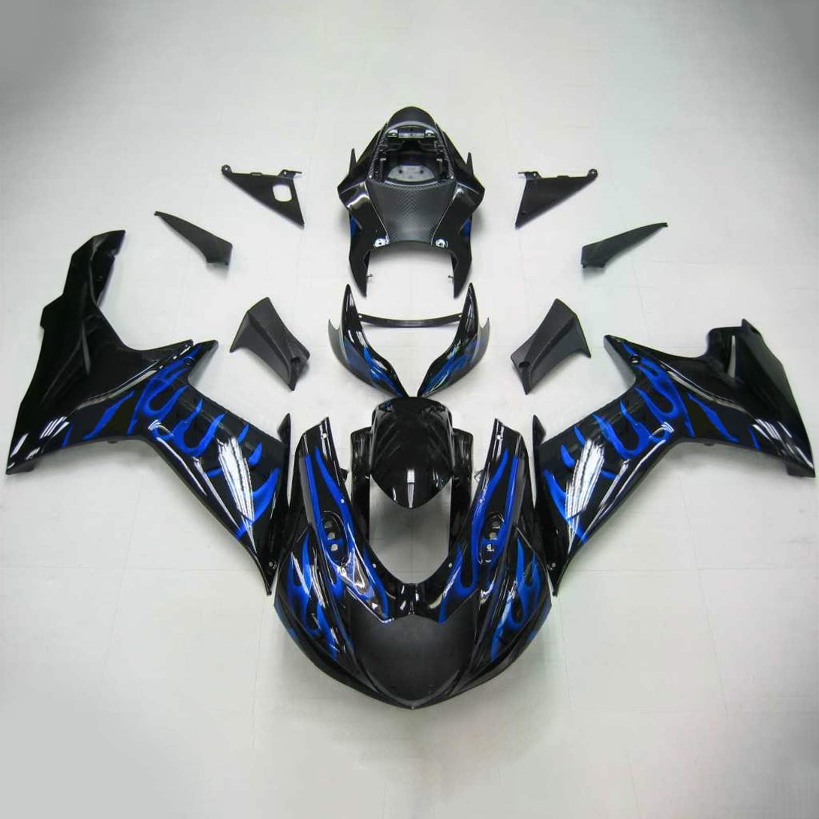 Amotopart Suzuki GSXR 600/750 2011-2025 K11 Carénage Kit Carrosserie Plastique ABS