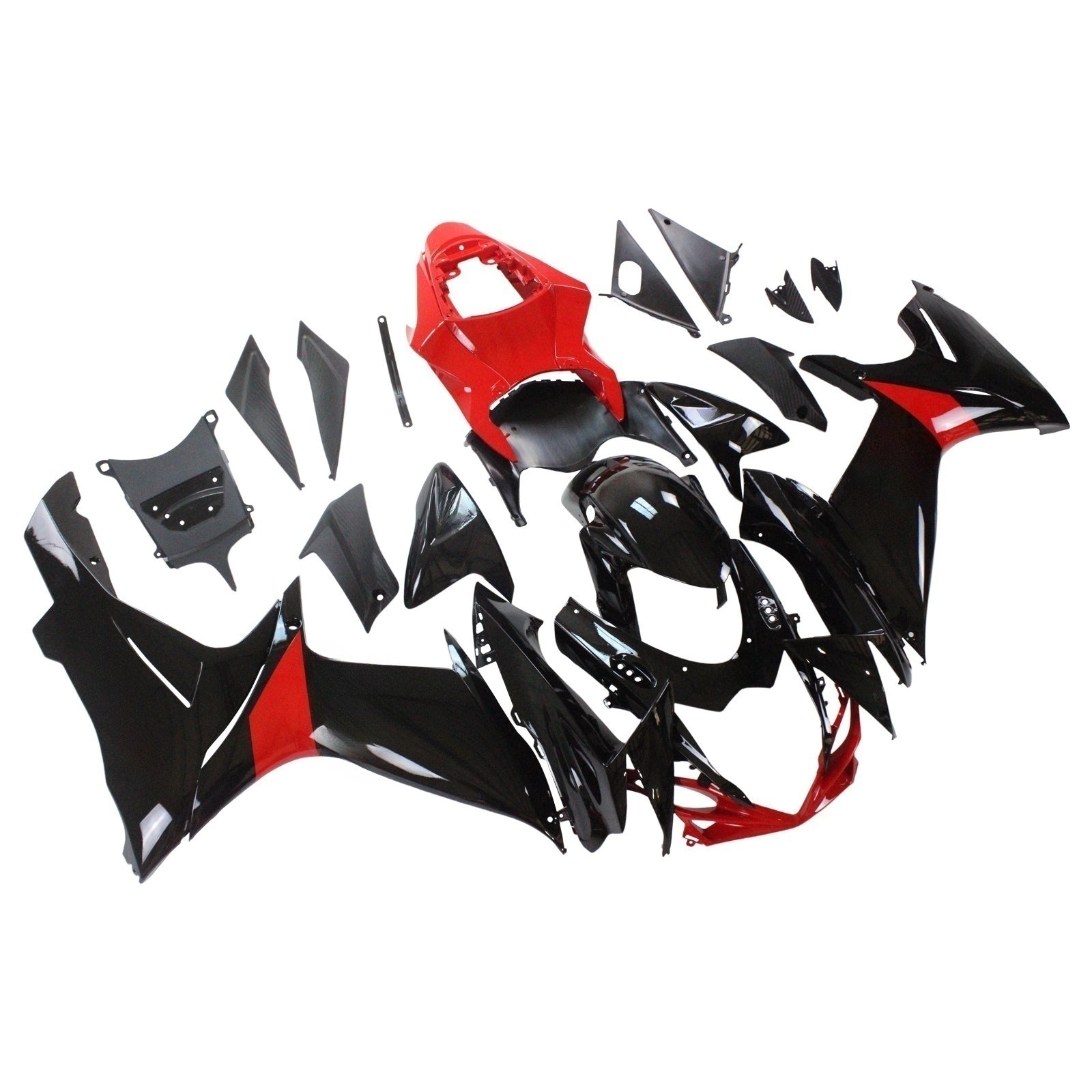 Amotopart Suzuki GSXR 600/750 2011-2025 K11 Carénage Kit Carrosserie Plastique ABS