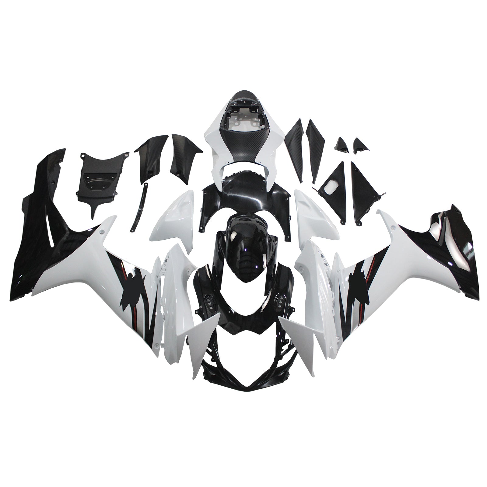 Amotopart Suzuki GSXR 600/750 2011-2025 K11 Carénage Kit Carrosserie Plastique ABS