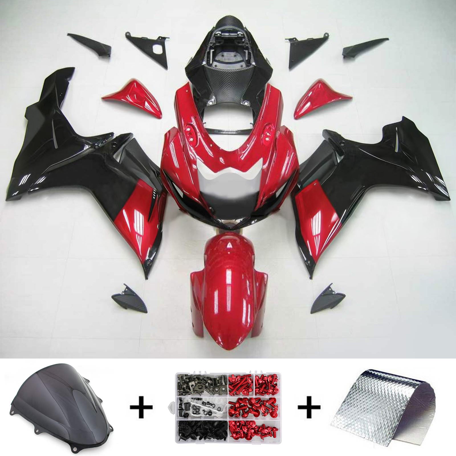 Amotopart Suzuki GSXR 600/750 2011-2025 K11 kuip carrosseriekit ABS kunststof