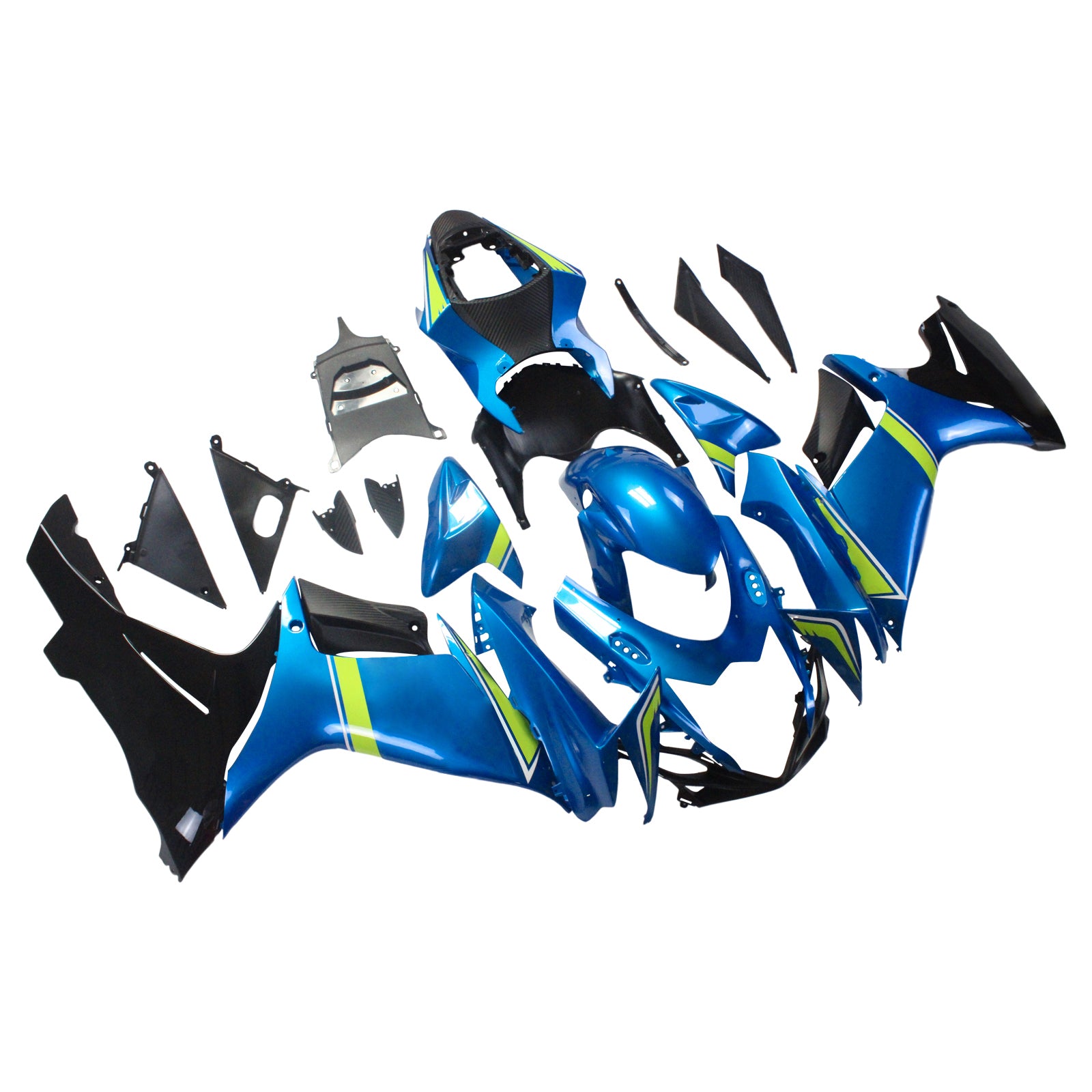Amotopart Suzuki GSXR 600/750 2011-2025 K11 Kit de carrocería carenado plástico ABS