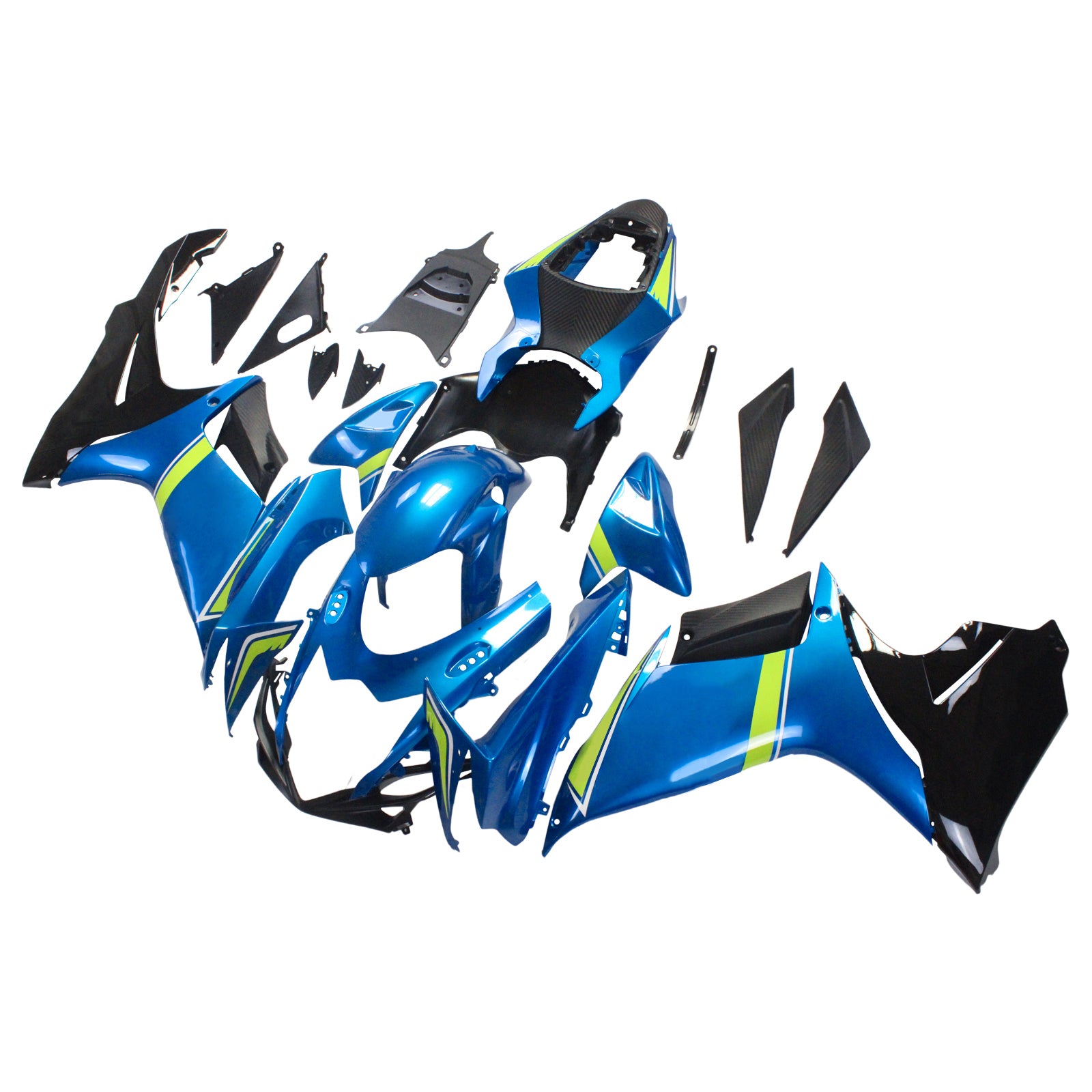 Amotopart Suzuki GSXR 600/750 2011-2025 K11 Kit de carrocería carenado plástico ABS