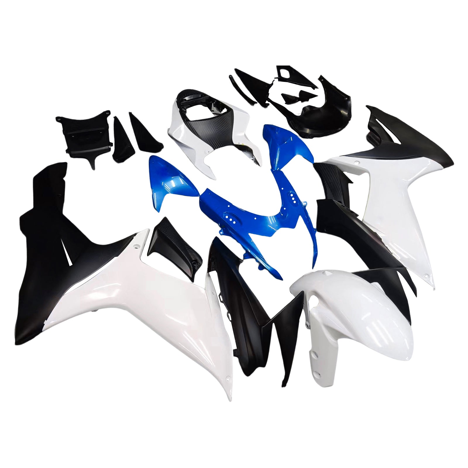 Amotopart Suzuki GSXR 600/750 2011-2025 K11 Carénage Kit Carrosserie Plastique ABS