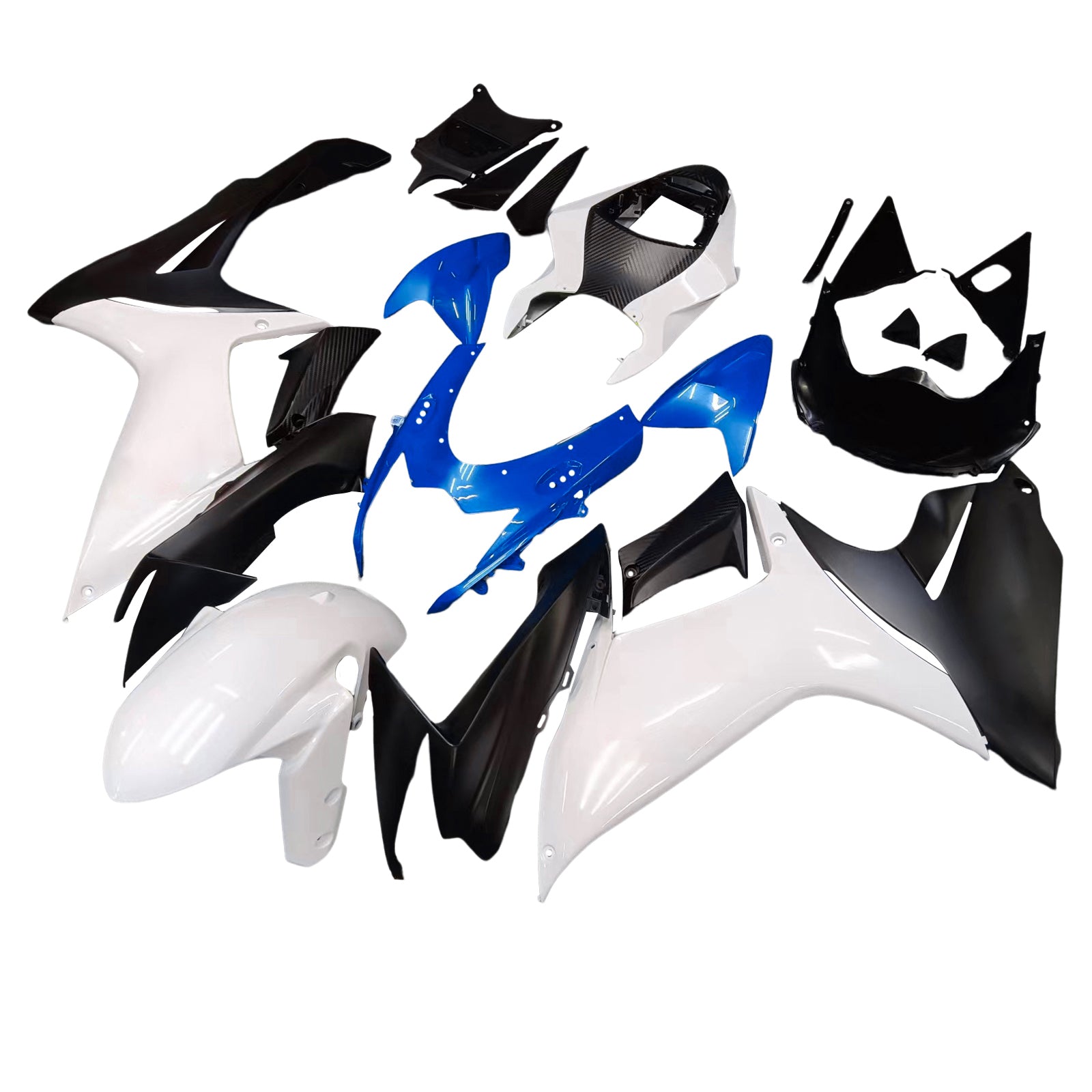 Amotopart Suzuki GSXR 600/750 2011-2025 K11 Carénage Kit Carrosserie Plastique ABS