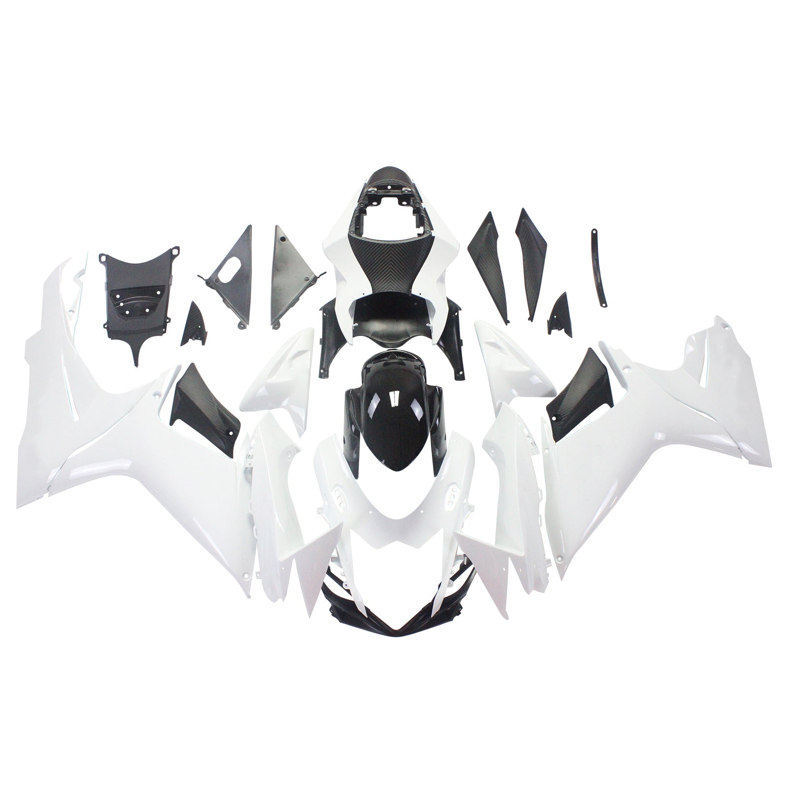 Amotopart Suzuki GSXR 600/750 2011-2025 K11 Carénage Kit Carrosserie Plastique ABS
