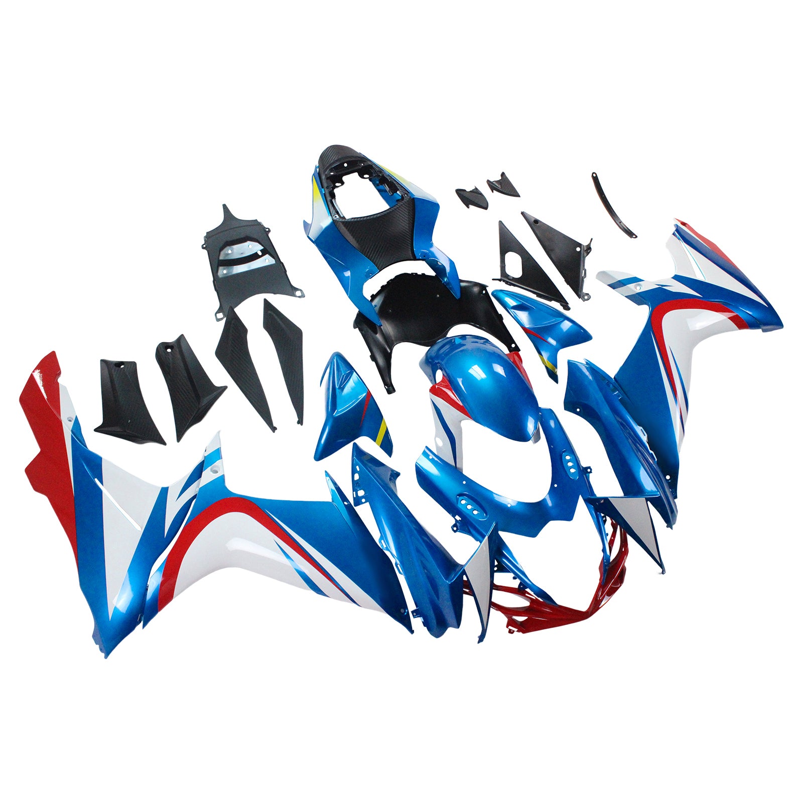 Amotopart Suzuki GSXR 600/750 2011-2025 Zestaw owiewek K11 Plastik ABS