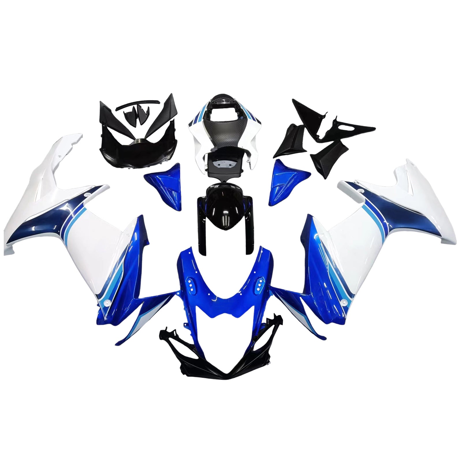 Amotopart Suzuki GSXR 600/750 2011-2025 K11 Carénage Kit Carrosserie Plastique ABS
