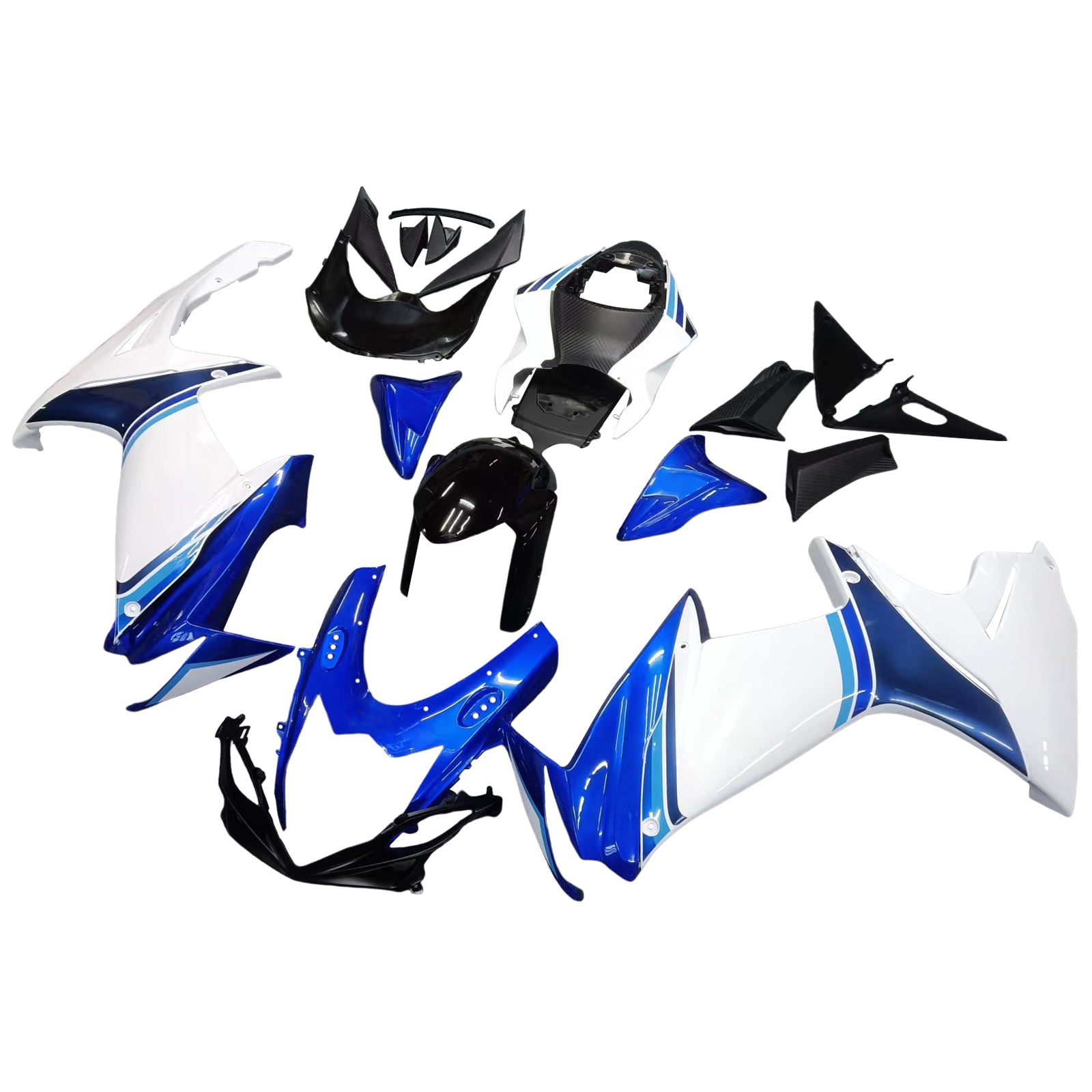 Amotopart Suzuki GSXR 600/750 2011-2025 K11 Carénage Kit Carrosserie Plastique ABS